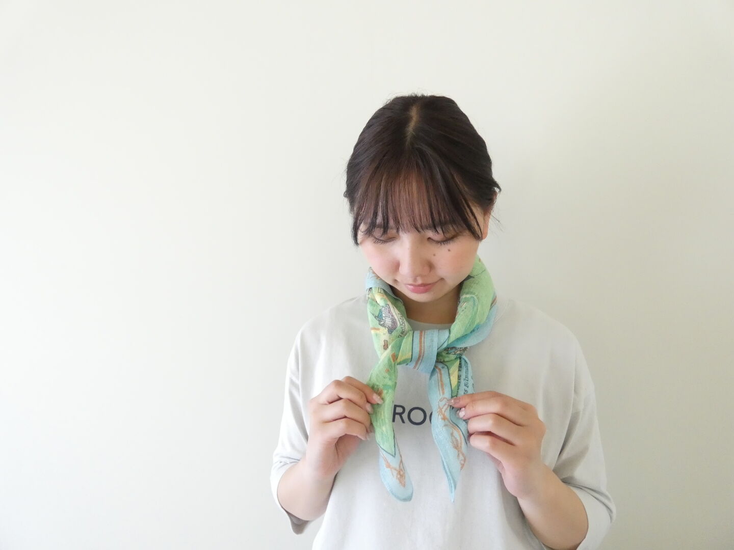 The Bagmati(バグマティ) ストラスブールのリネンスカーフの商品画像3