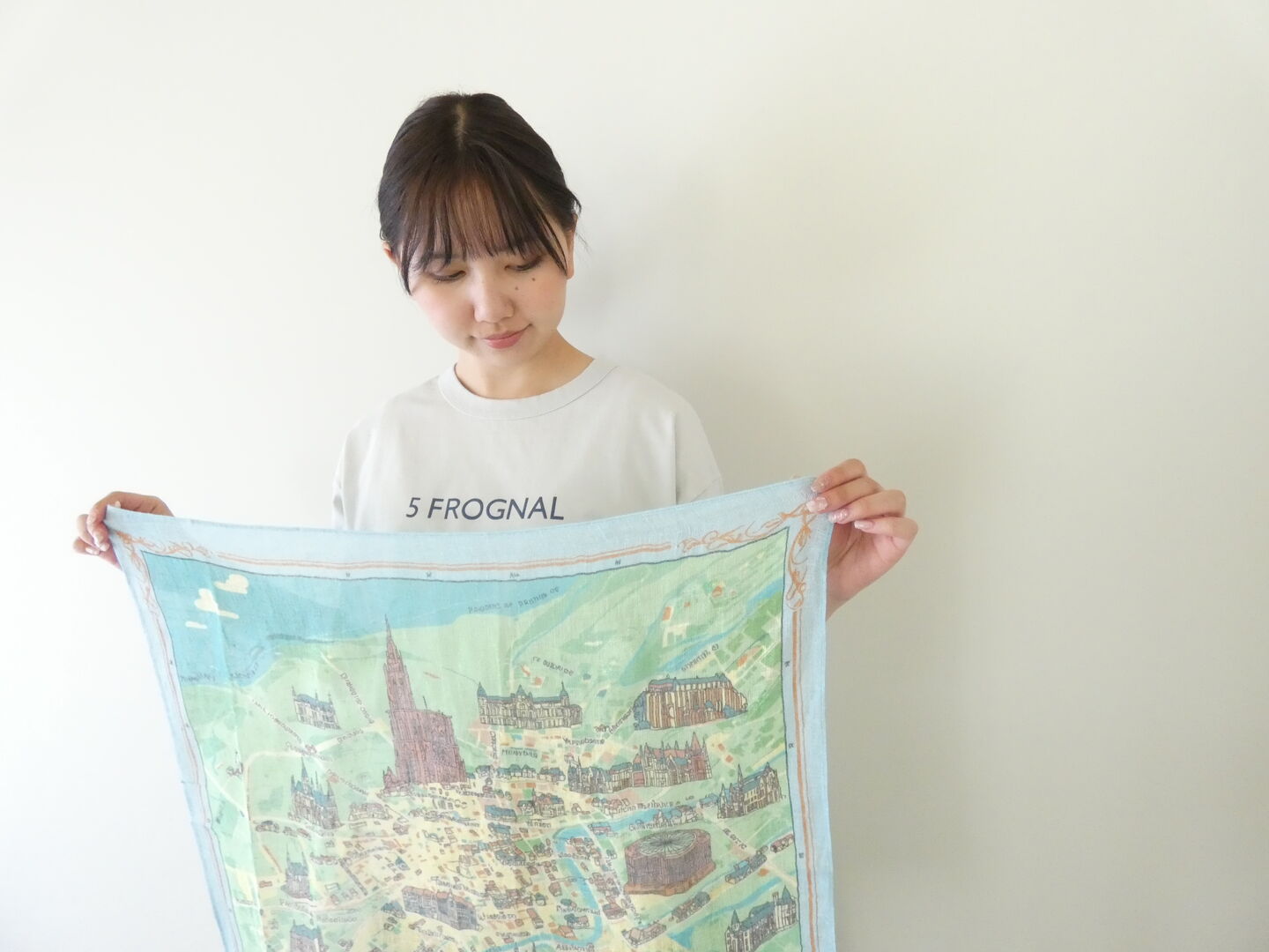 The Bagmati(バグマティ) ストラスブールのリネンスカーフの商品画像4