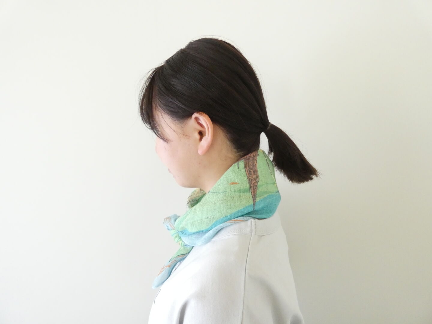 The Bagmati(バグマティ) ストラスブールのリネンスカーフの商品画像5