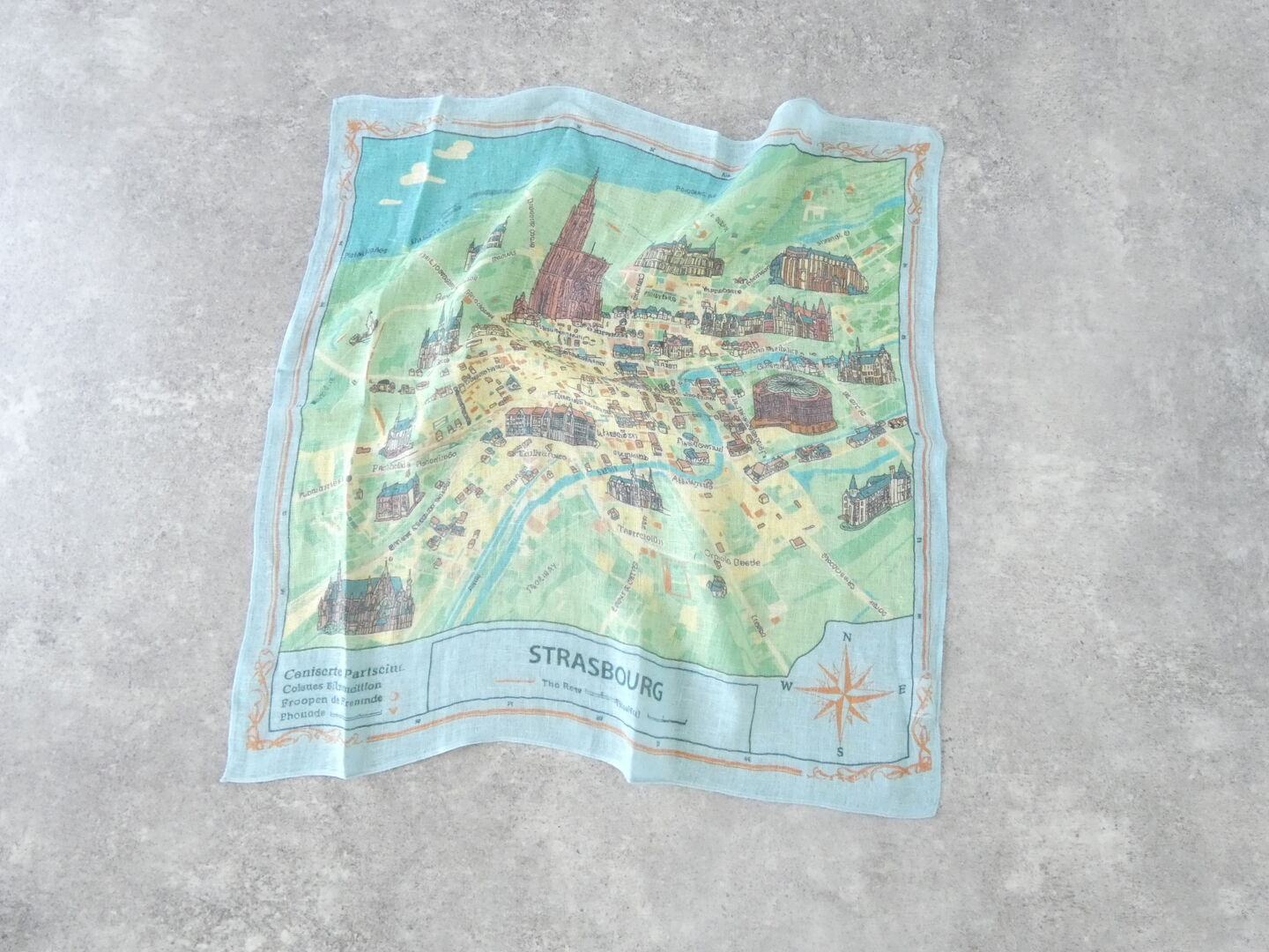 The Bagmati(バグマティ) ストラスブールのリネンスカーフの商品画像7