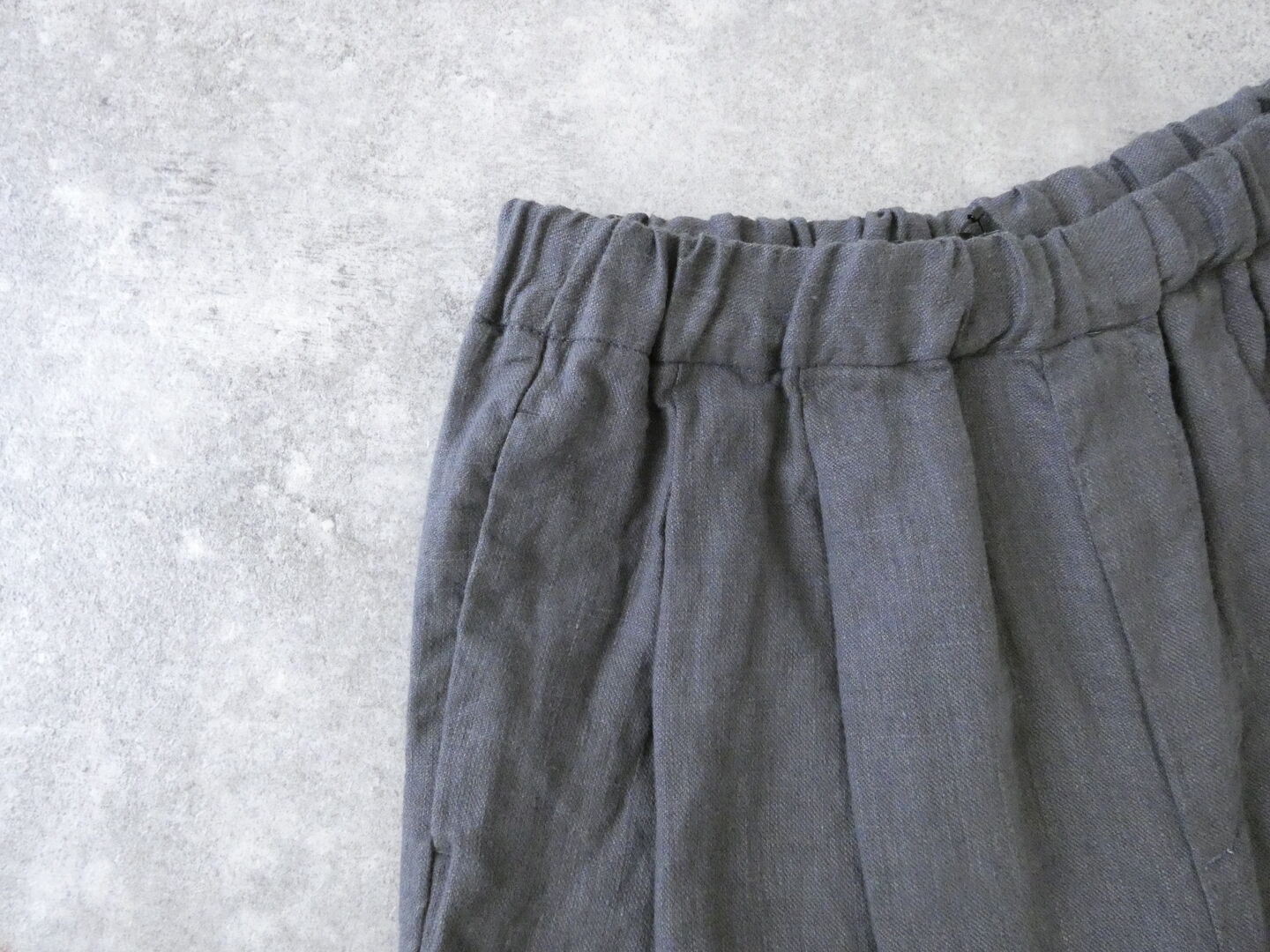 TRAVAIL MANUEL(トラバイユマニュアル) フレンチリネンツイル2タックトラウザーズの商品画像23