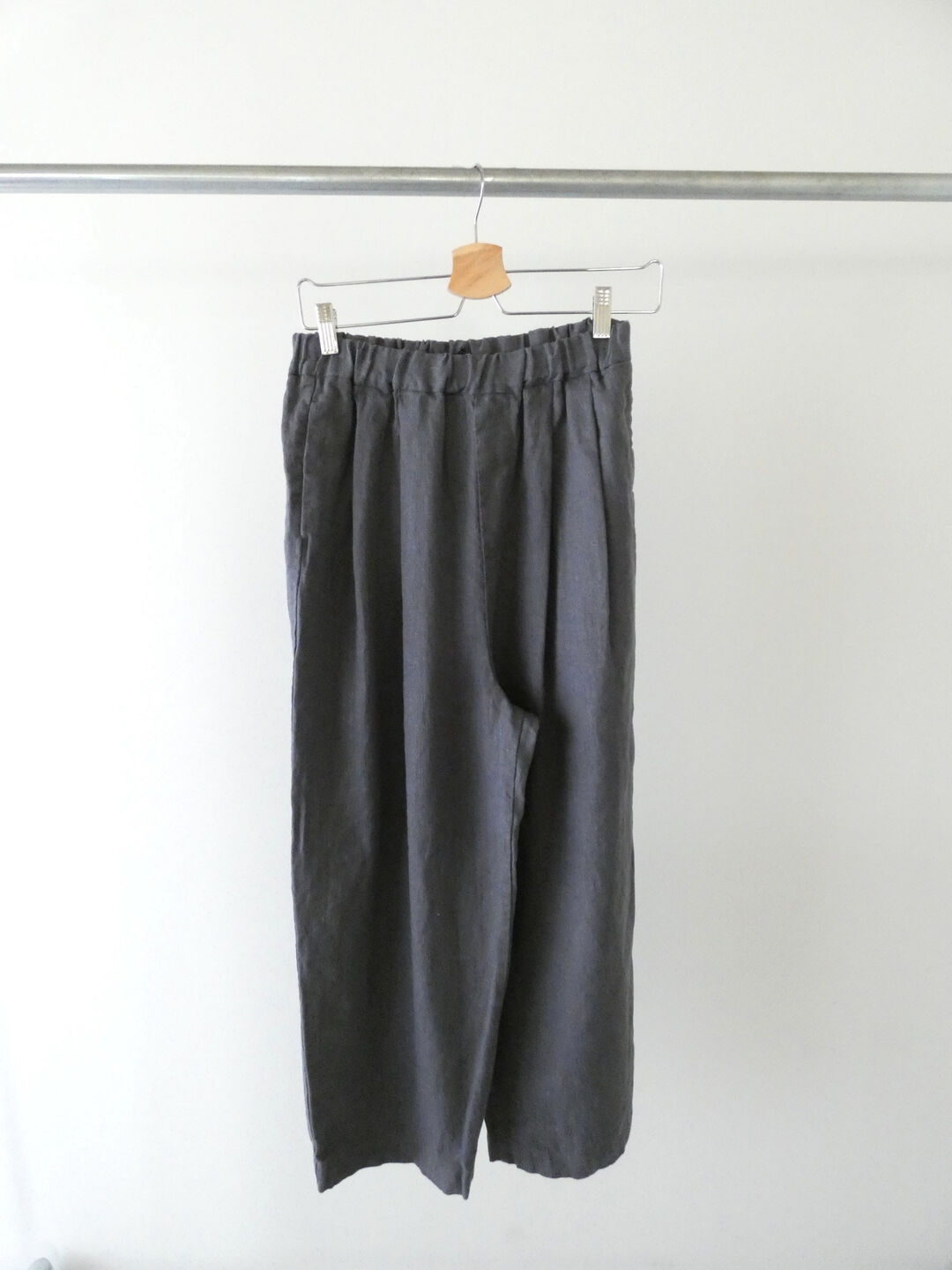 TRAVAIL MANUEL(トラバイユマニュアル) フレンチリネンツイル2タックトラウザーズの商品画像9