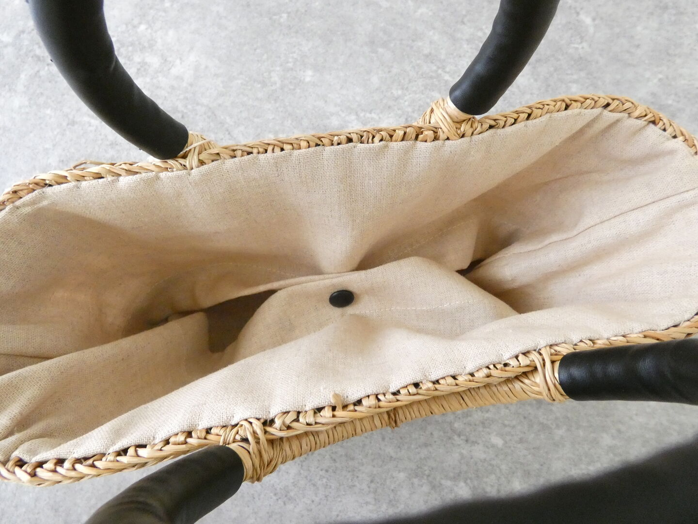 shs 透かし編みのシーグラス ラウンドハンドルバッグの商品画像24