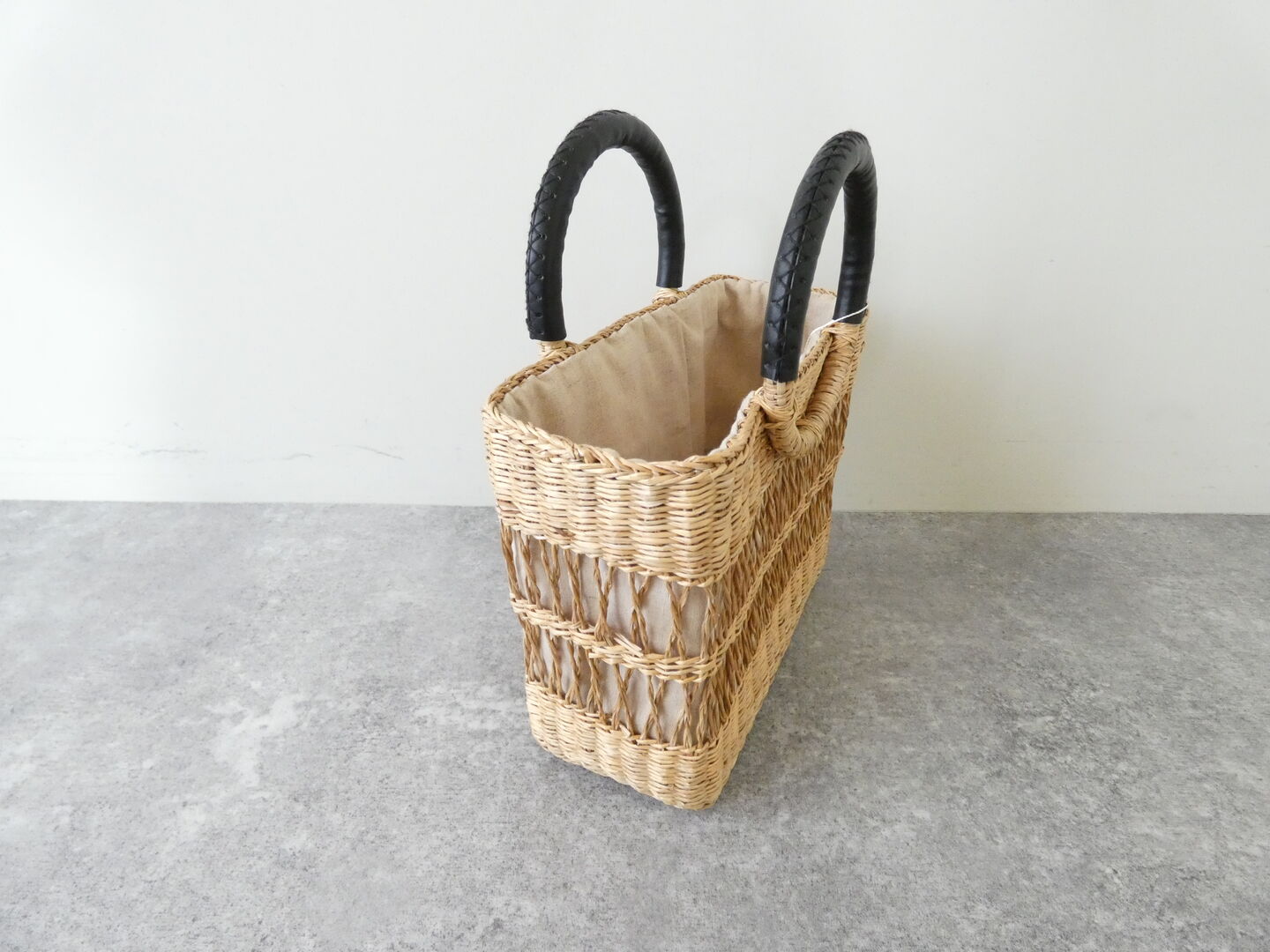 shs 透かし編みのシーグラス ラウンドハンドルバッグ レクタングルの商品画像7