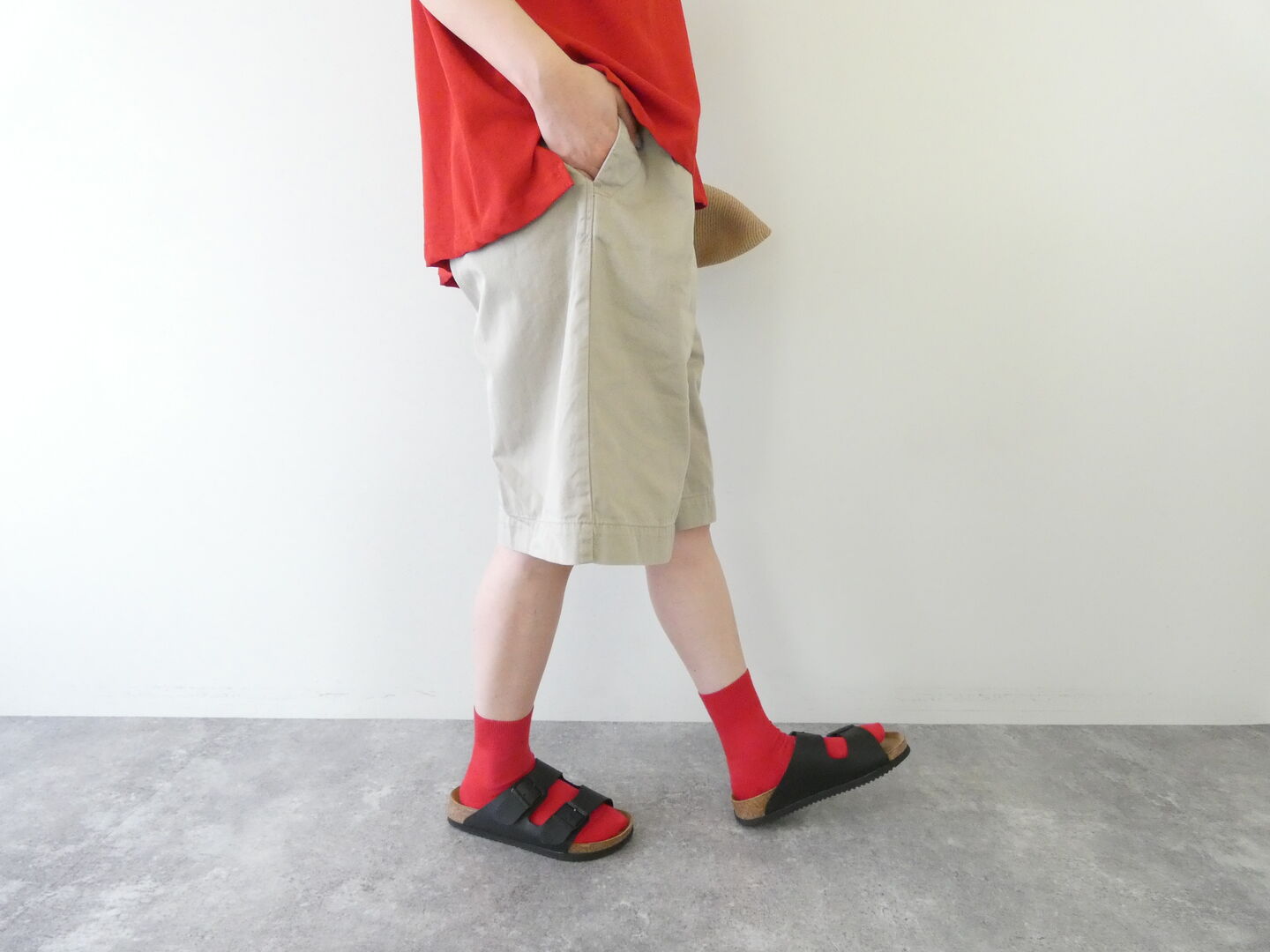 D.M.G.(ディーエムジー) ツイルトラウザーショーツの商品画像4