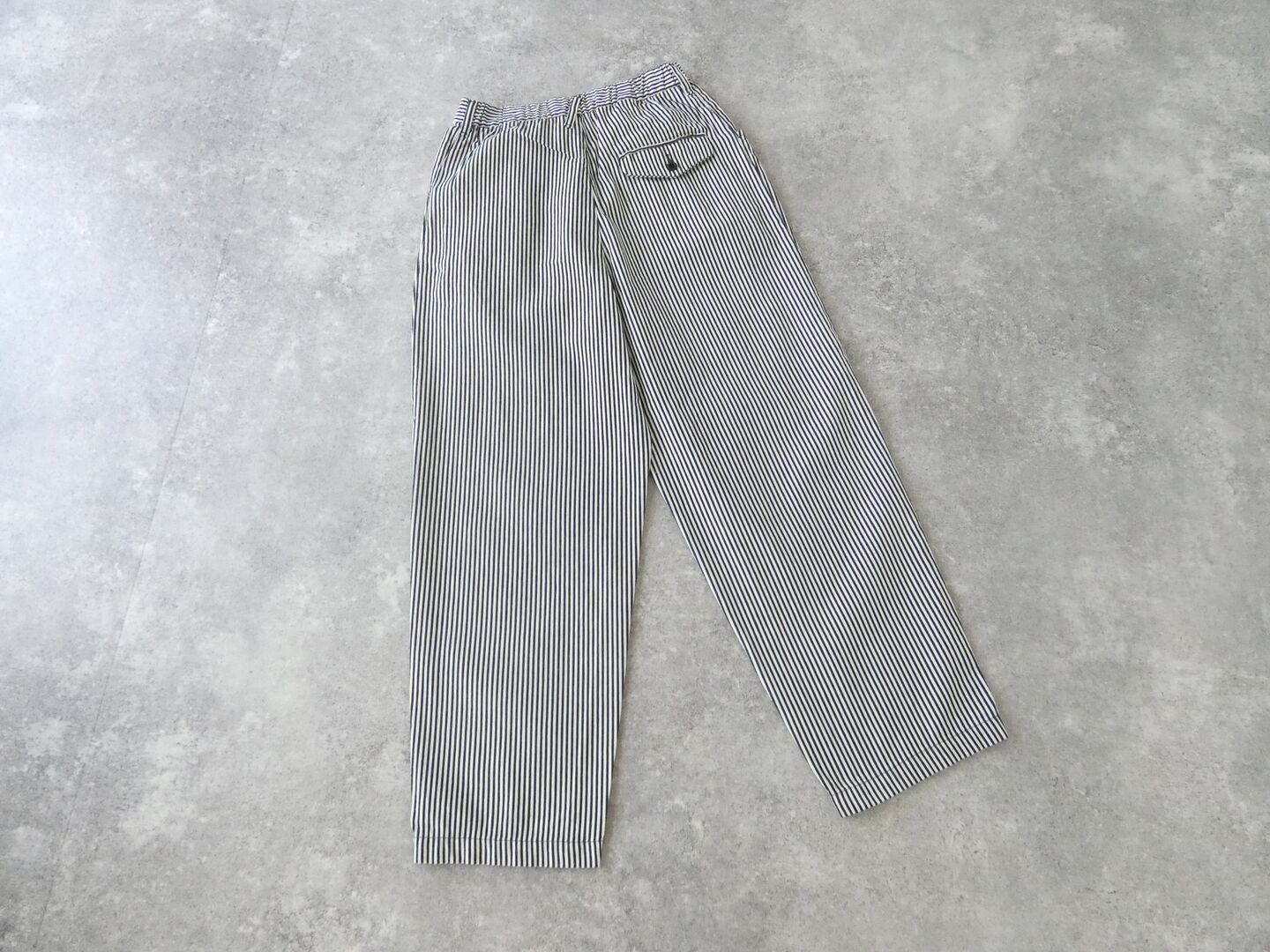 Hands of creation(ハンズオブクリエイション) ヒッコリーデニムバレルパンツの商品画像10