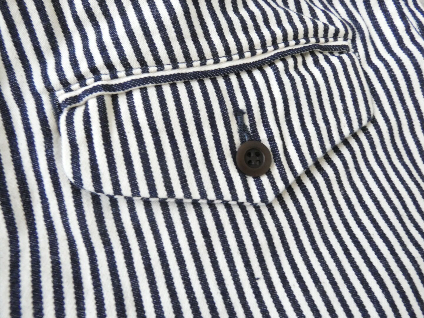 Hands of creation(ハンズオブクリエイション) ヒッコリーデニムバレルパンツの商品画像27