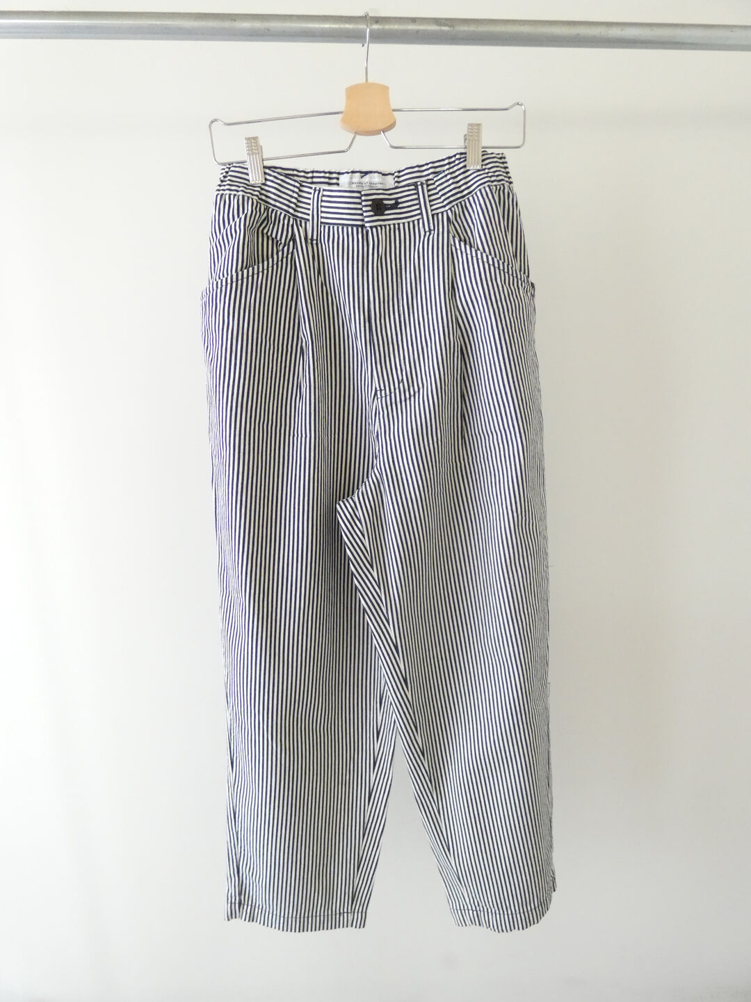 Hands of creation(ハンズオブクリエイション) ヒッコリーデニムバレルパンツの商品画像9