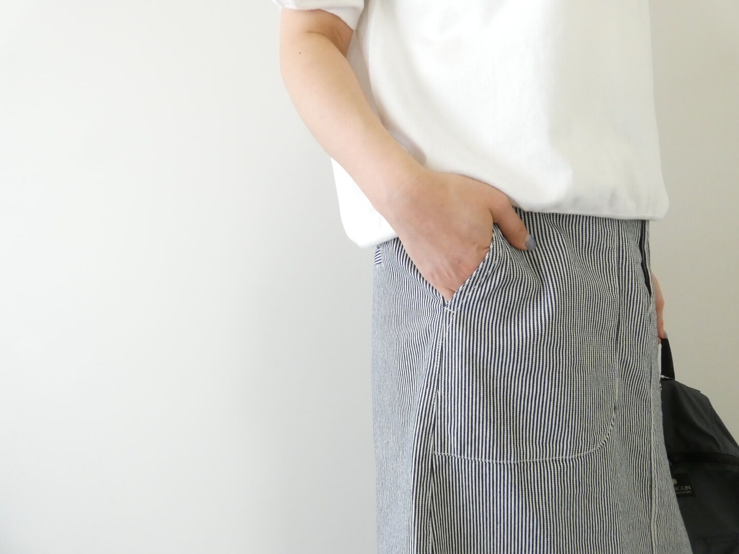 Hands of creation(ハンズオブクリエイション) CLASSIC 10ozヒッコリーデニムスカートの商品画像3