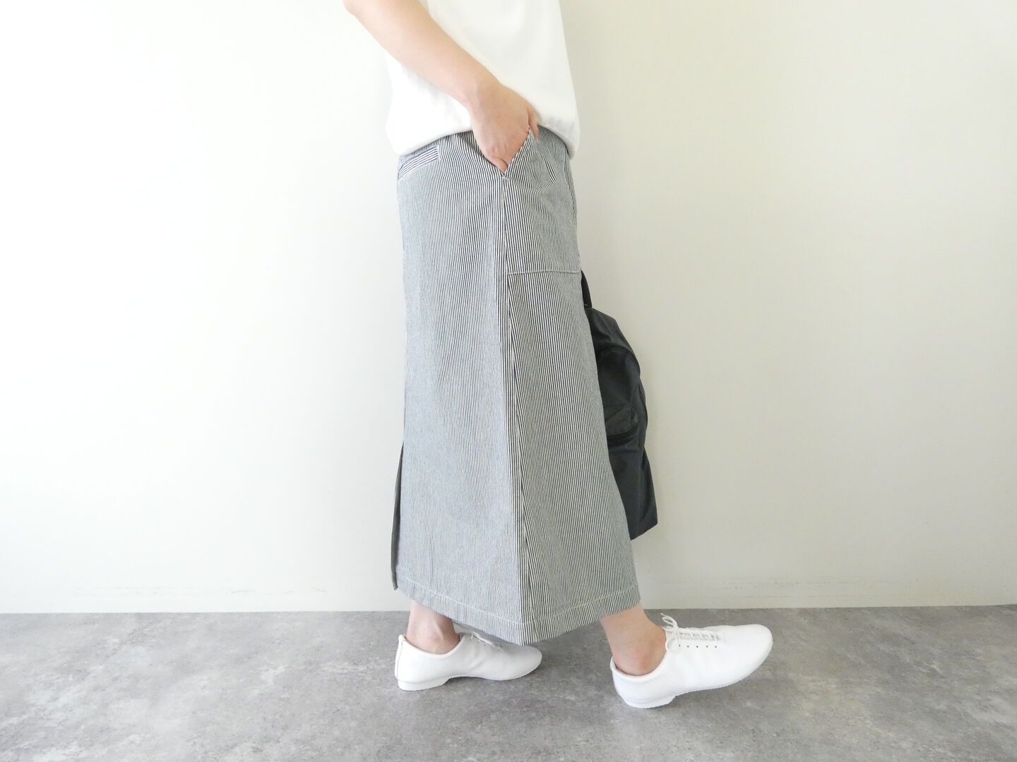 Hands of creation(ハンズオブクリエイション) CLASSIC 10ozヒッコリーデニムスカートの商品画像7