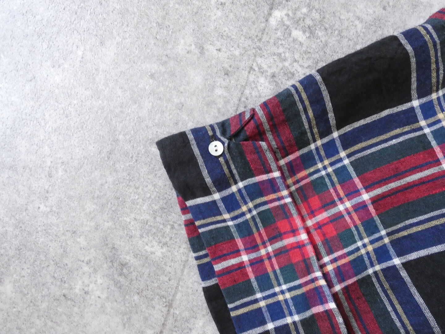 OUVERT(ウーヴェル) すてきなおとなのタータン折り返しカフスタックワンピースの商品画像22