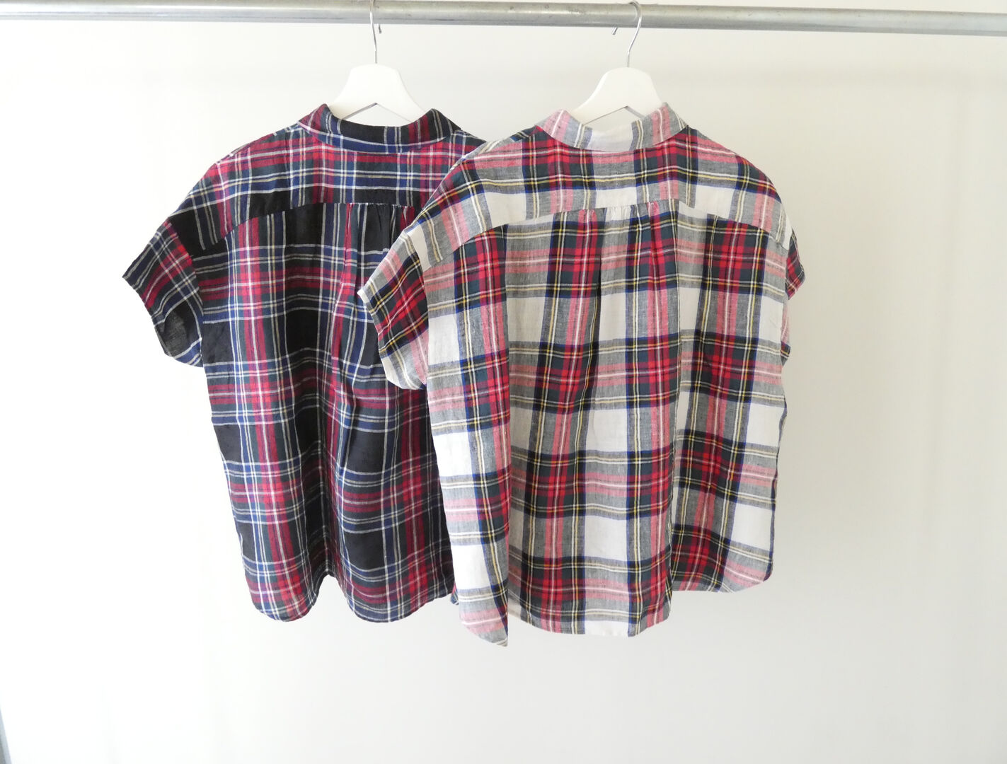 OUVERT(ウーヴェル) すてきなおとなのタータンレギュラーカラーフレンチシャツの商品画像11