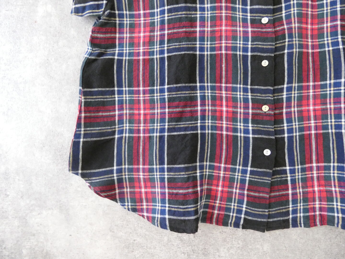 OUVERT(ウーヴェル) すてきなおとなのタータンレギュラーカラーフレンチシャツの商品画像32