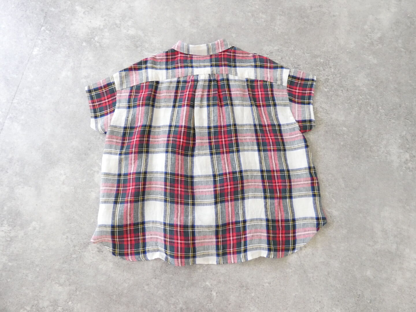 OUVERT(ウーヴェル) すてきなおとなのタータンレギュラーカラーフレンチシャツの商品画像43