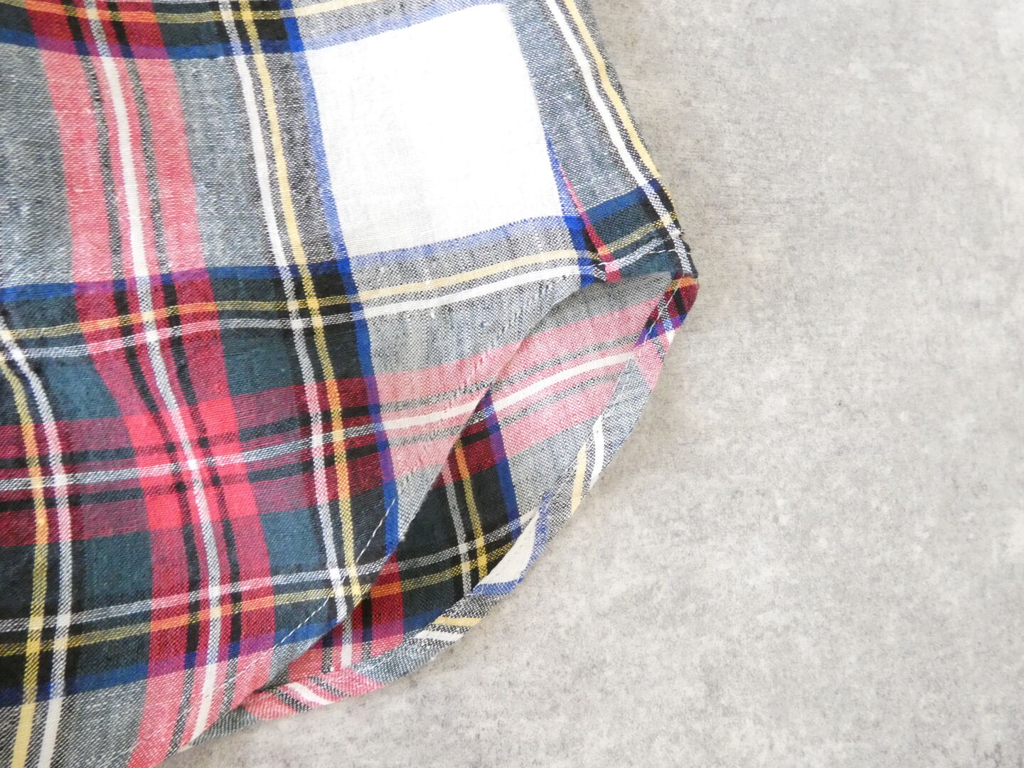 OUVERT(ウーヴェル) すてきなおとなのタータンレギュラーカラーフレンチシャツの商品画像47