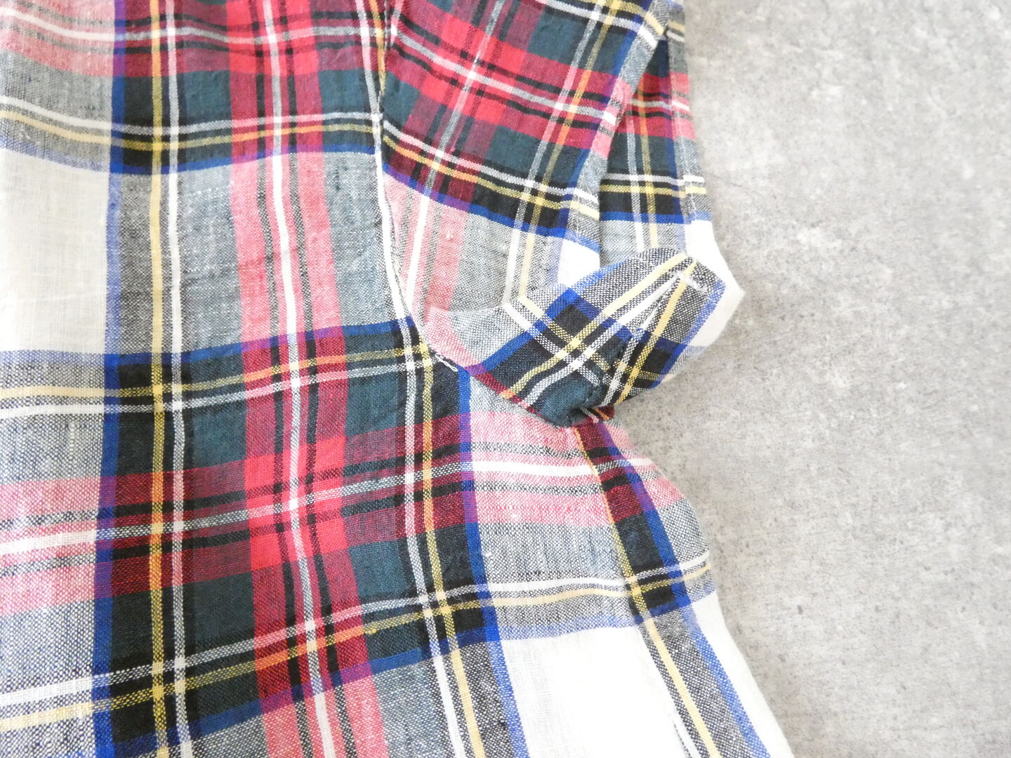 OUVERT(ウーヴェル) すてきなおとなのタータンレギュラーカラーフレンチシャツの商品画像48