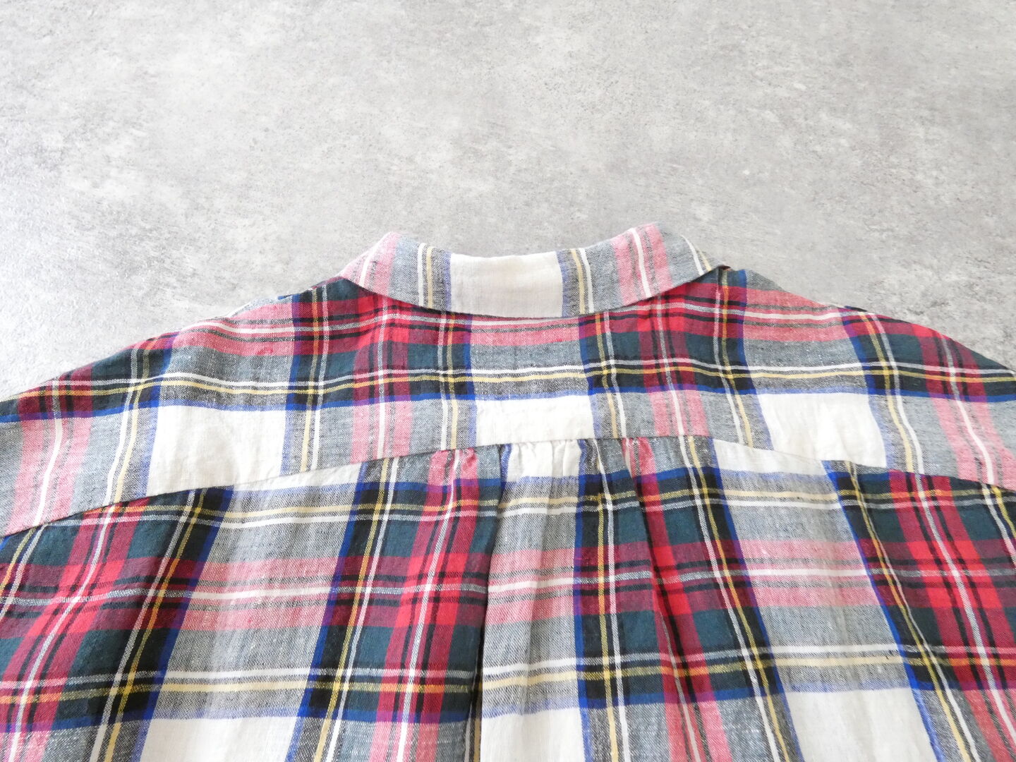 OUVERT(ウーヴェル) すてきなおとなのタータンレギュラーカラーフレンチシャツの商品画像49