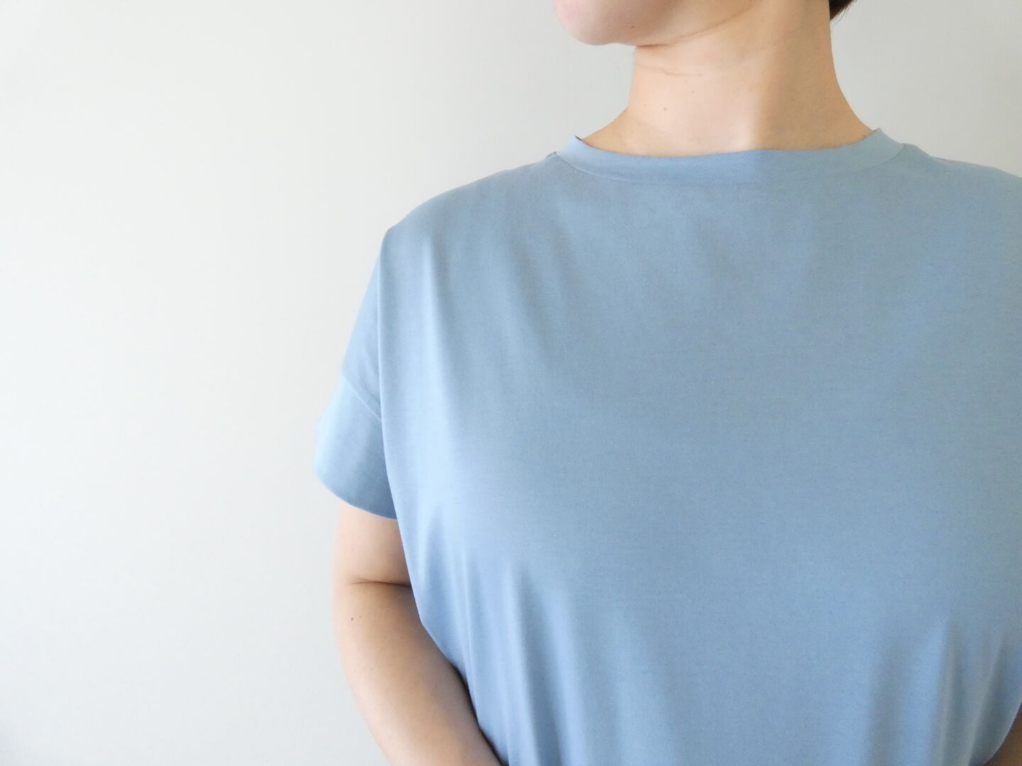 SOUFFLE クールフィール天竺ミニスリーブTの商品画像16