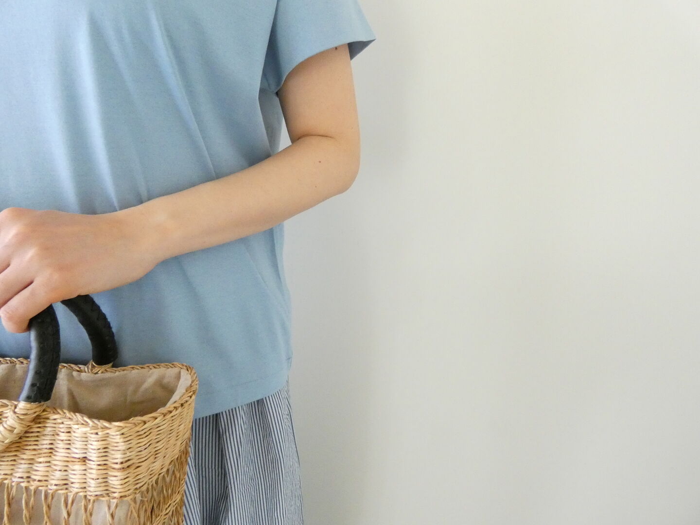 SOUFFLE クールフィール天竺ミニスリーブTの商品画像17