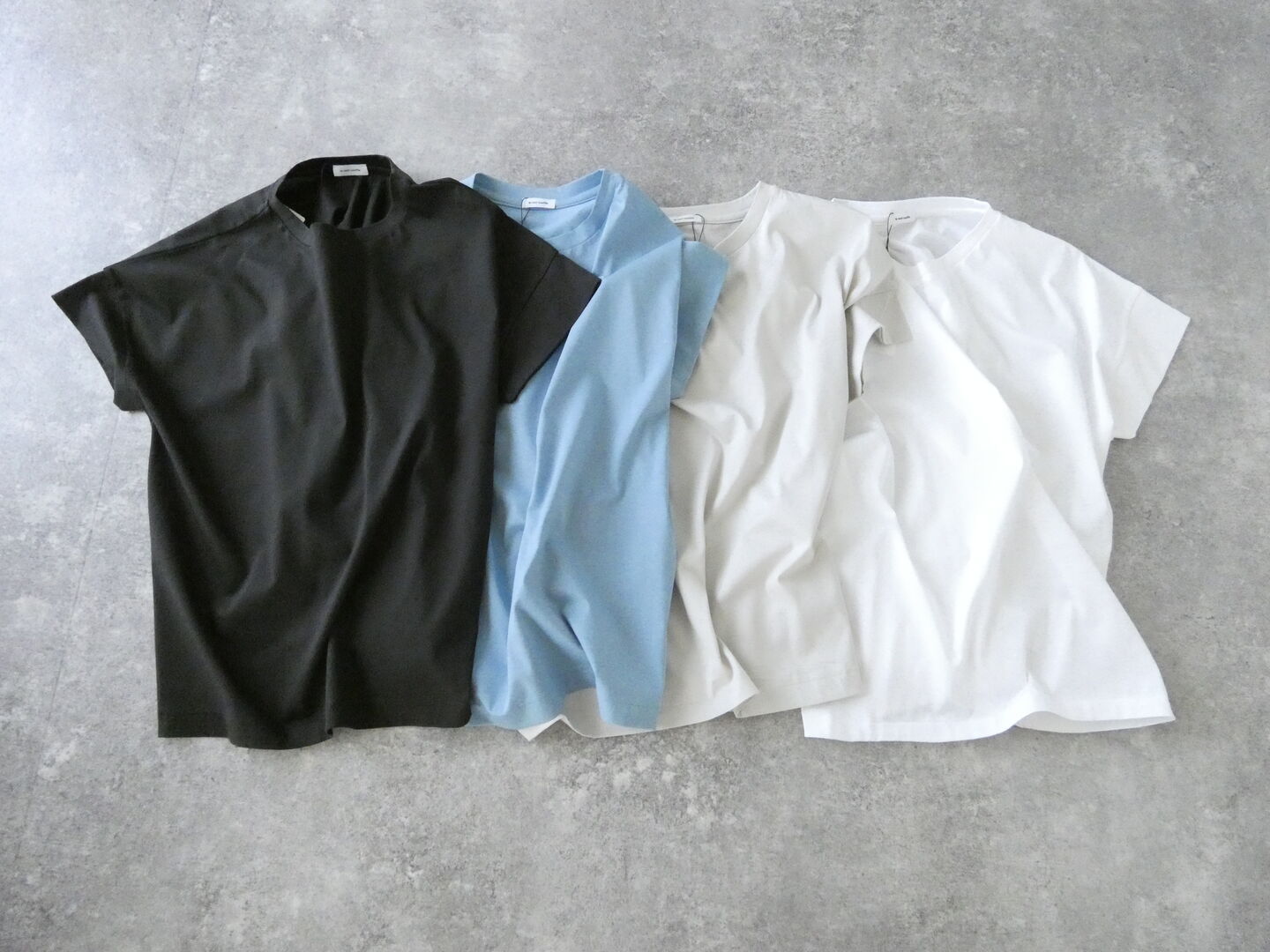 SOUFFLE クールフィール天竺ミニスリーブTの商品画像3