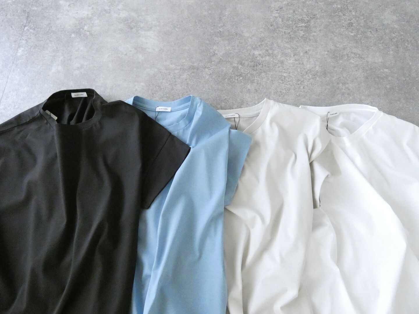 SOUFFLE クールフィール天竺ミニスリーブTの商品画像64