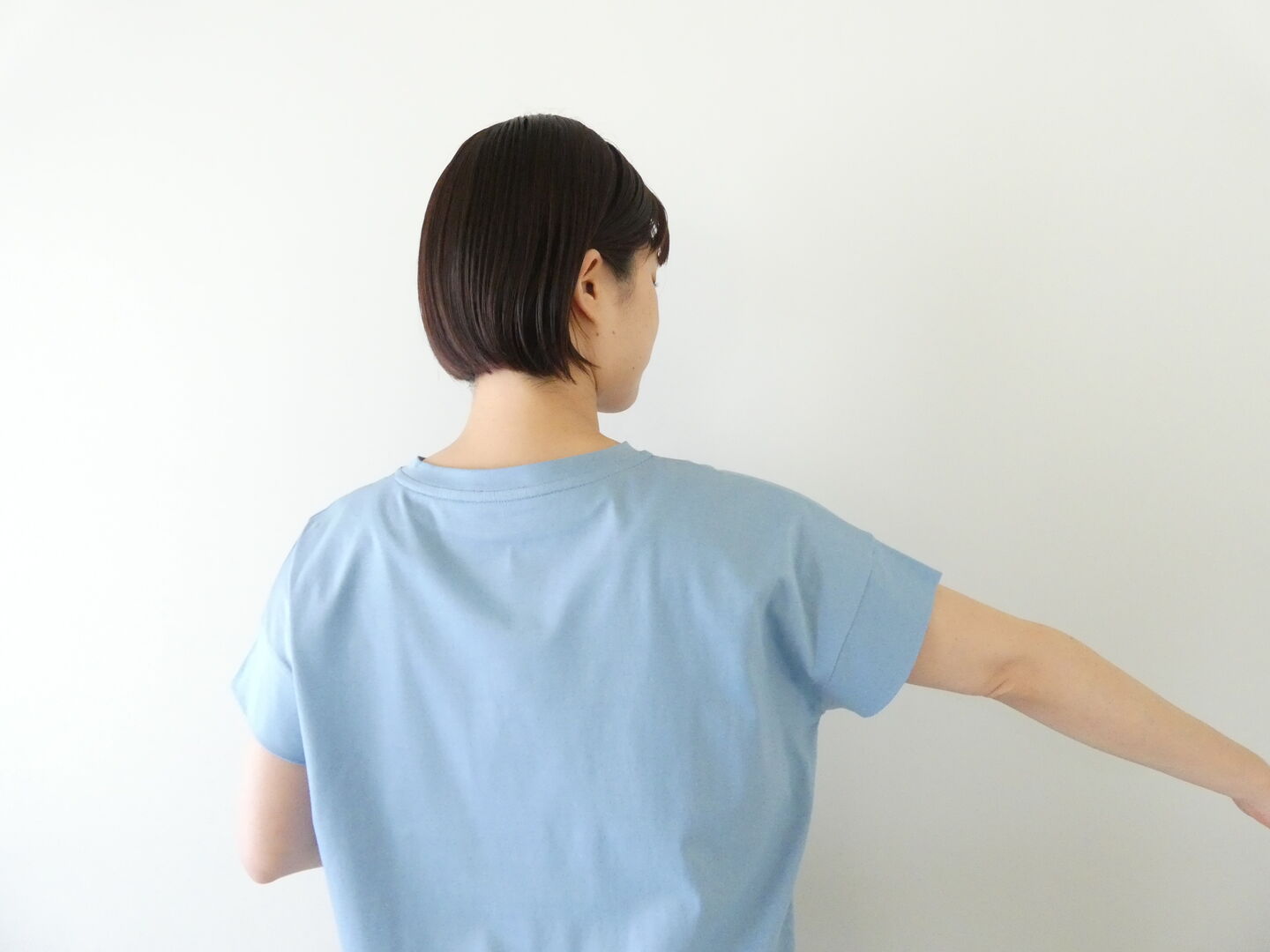 SOUFFLE クールフィール天竺ミニスリーブTの商品画像7