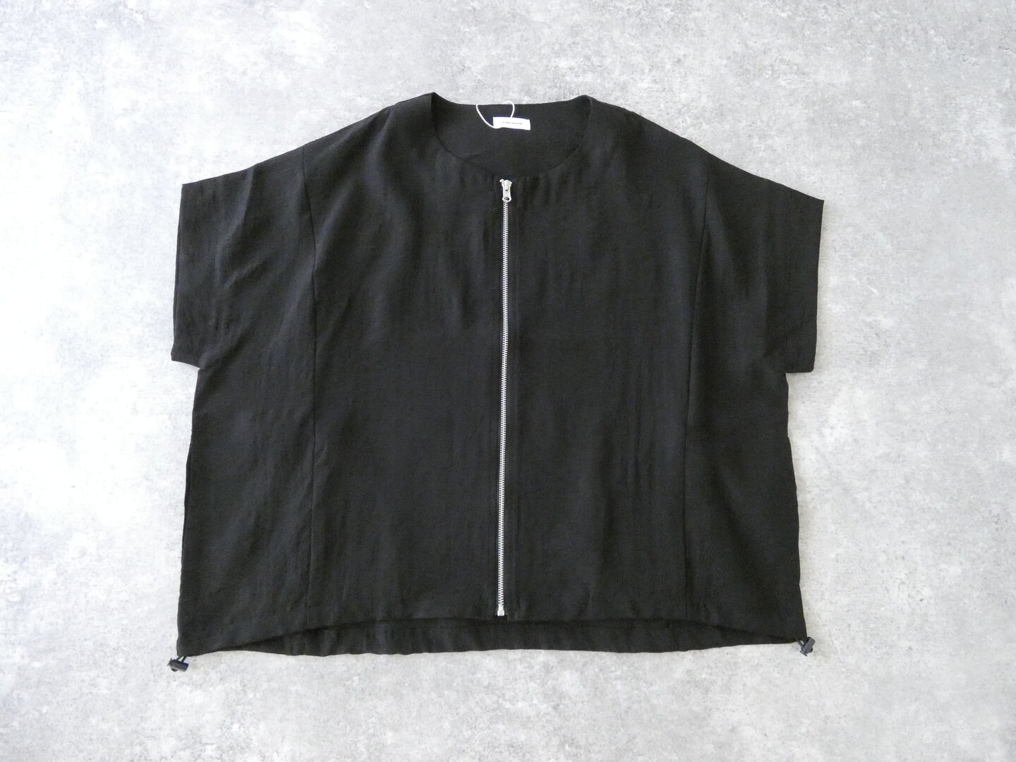 SOUFFLE シアーリネン混ナイロンフレンチベストの商品画像3