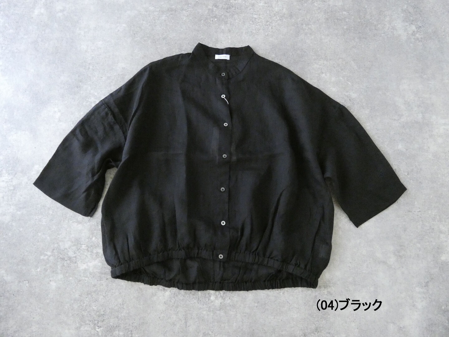 SOUFFLE シアーリネン裾ギャザーブラウスの商品画像42