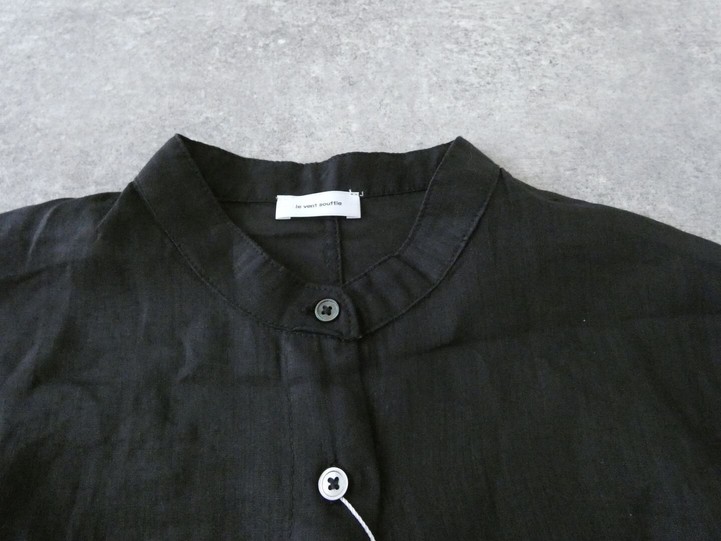 SOUFFLE シアーリネン裾ギャザーブラウスの商品画像44