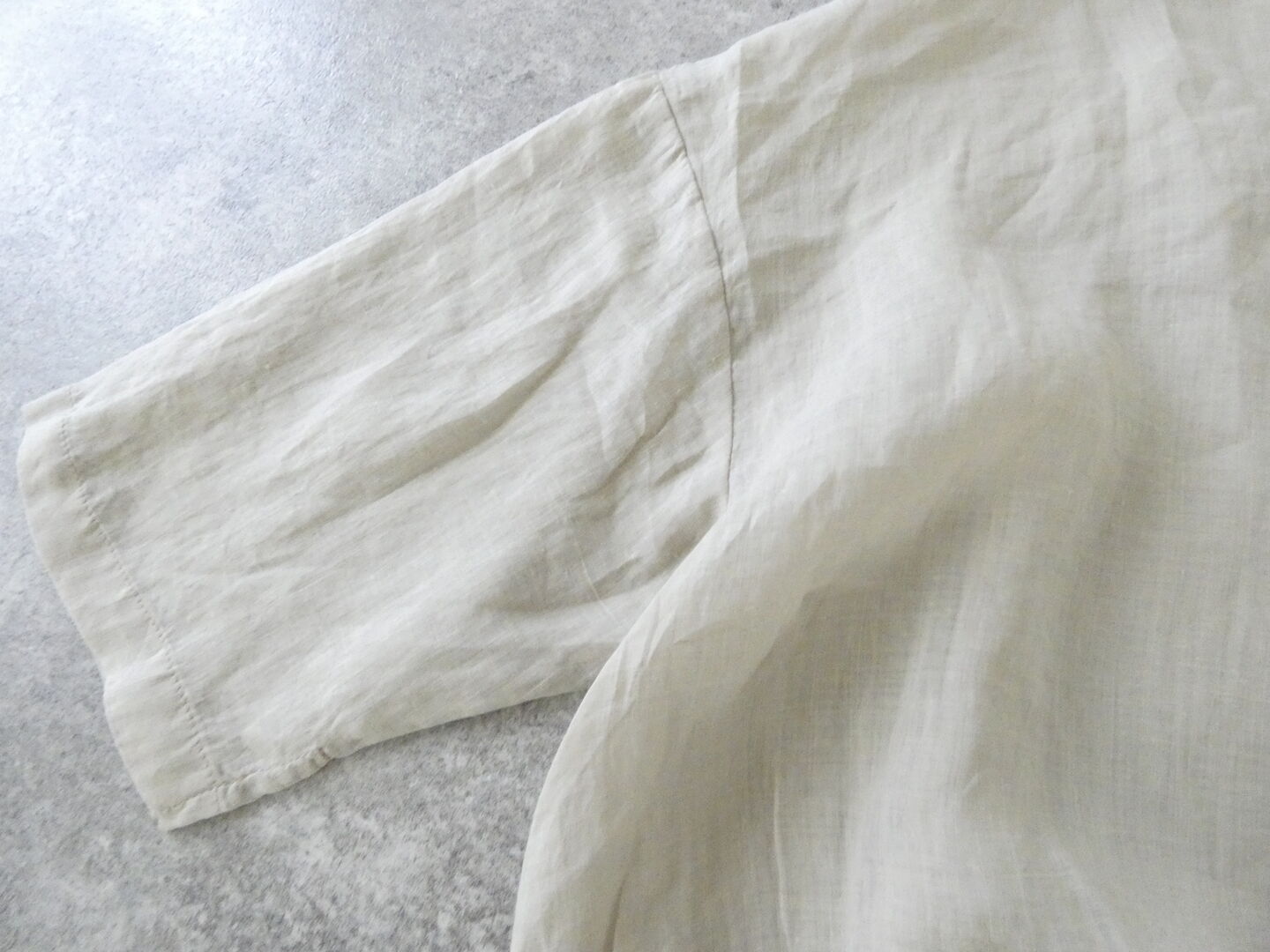 SOUFFLE シアーリネン裾ギャザーブラウスの商品画像59