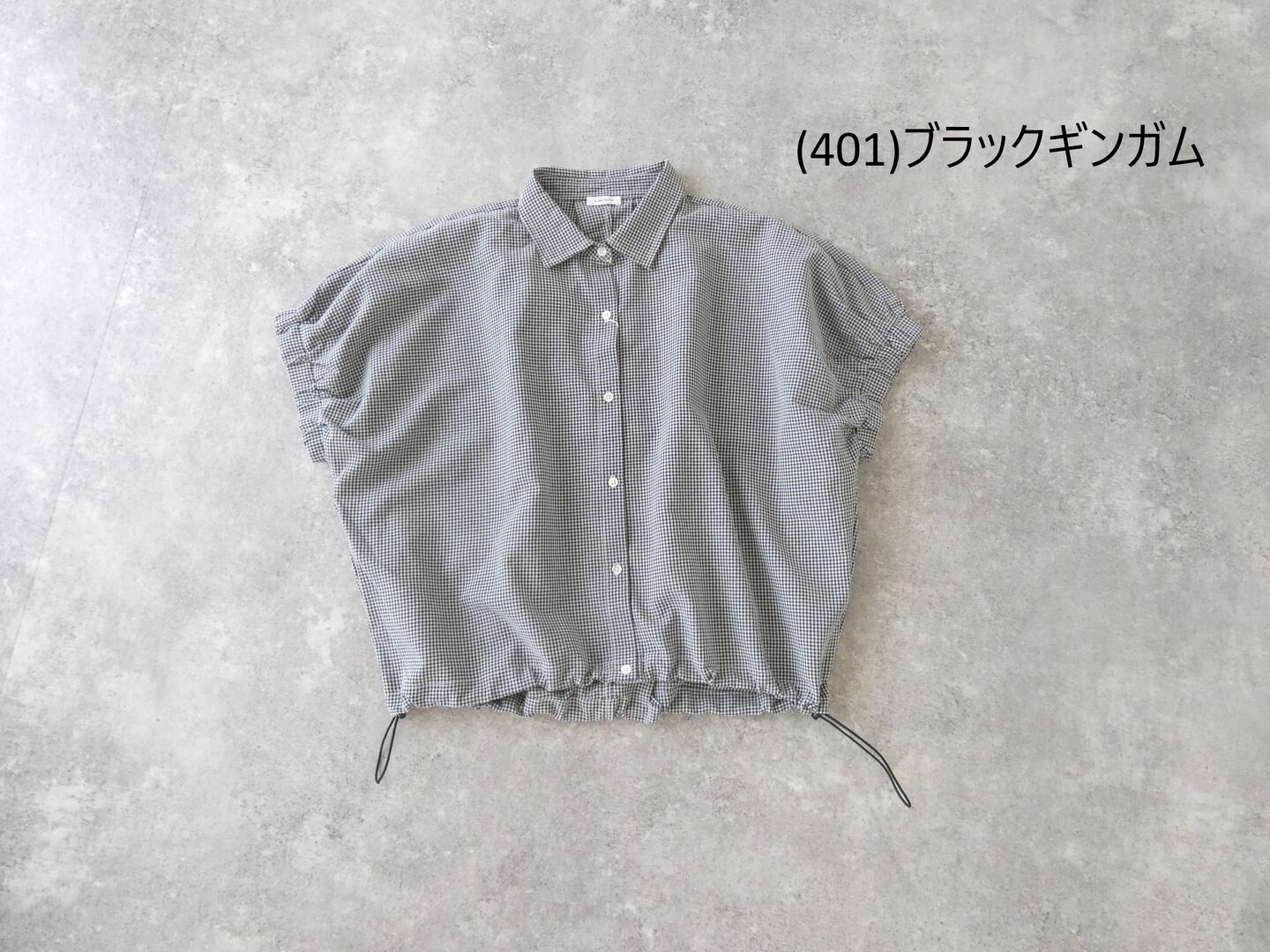 SOUFFLE マルチファブリックフレンチギャザーシャツの商品画像28