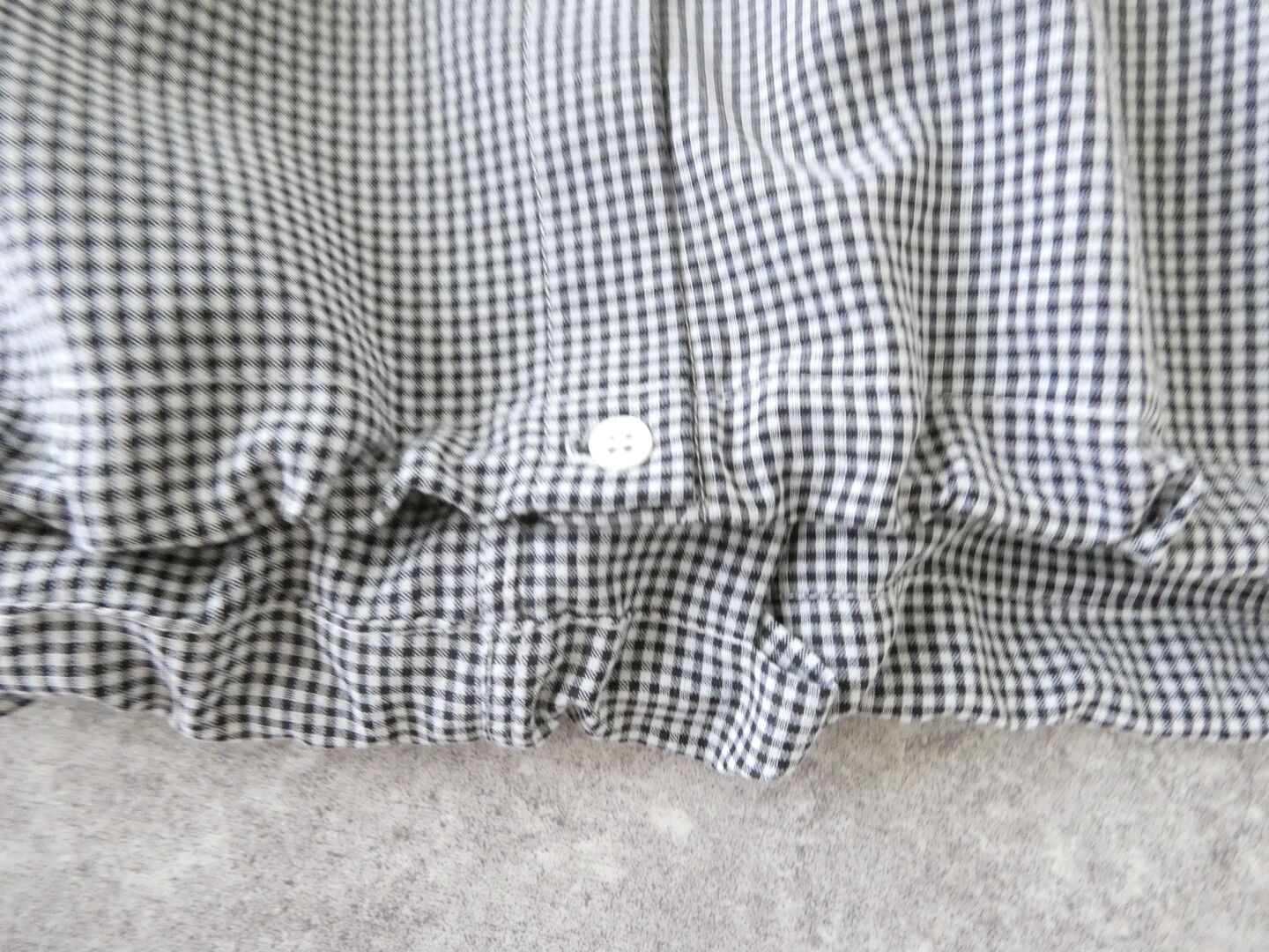 SOUFFLE マルチファブリックフレンチギャザーシャツの商品画像34