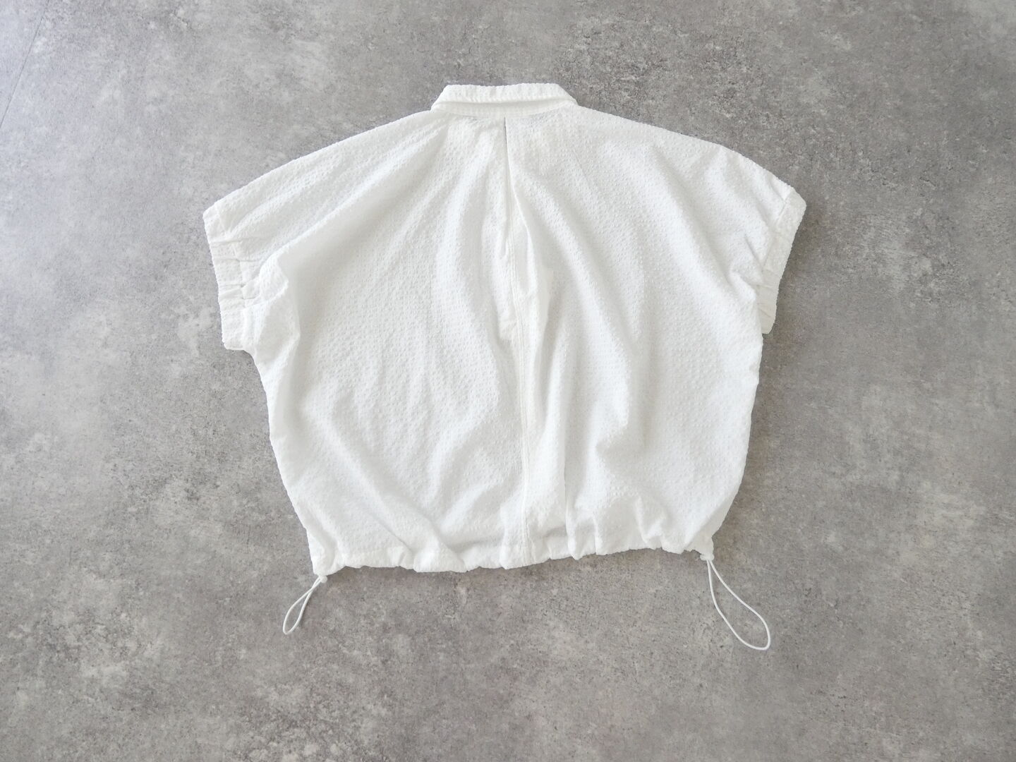 SOUFFLE マルチファブリックフレンチギャザーシャツの商品画像43