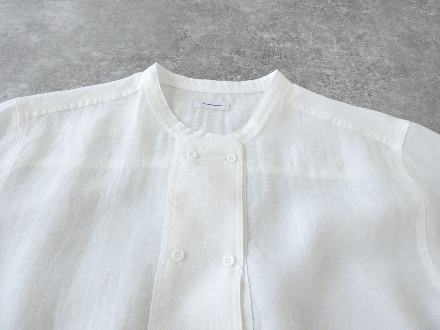 SOUFFLE イージーケアダブルボタンシャツの商品画像30