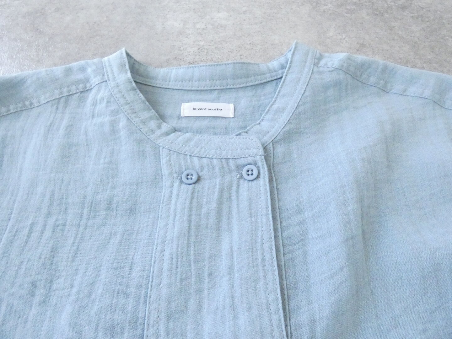 SOUFFLE イージーケアダブルボタンシャツの商品画像44