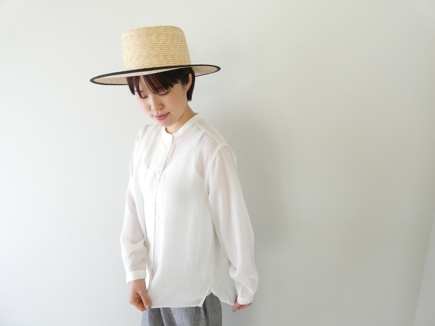 SOUFFLE イージーケアダブルボタンシャツの商品画像7