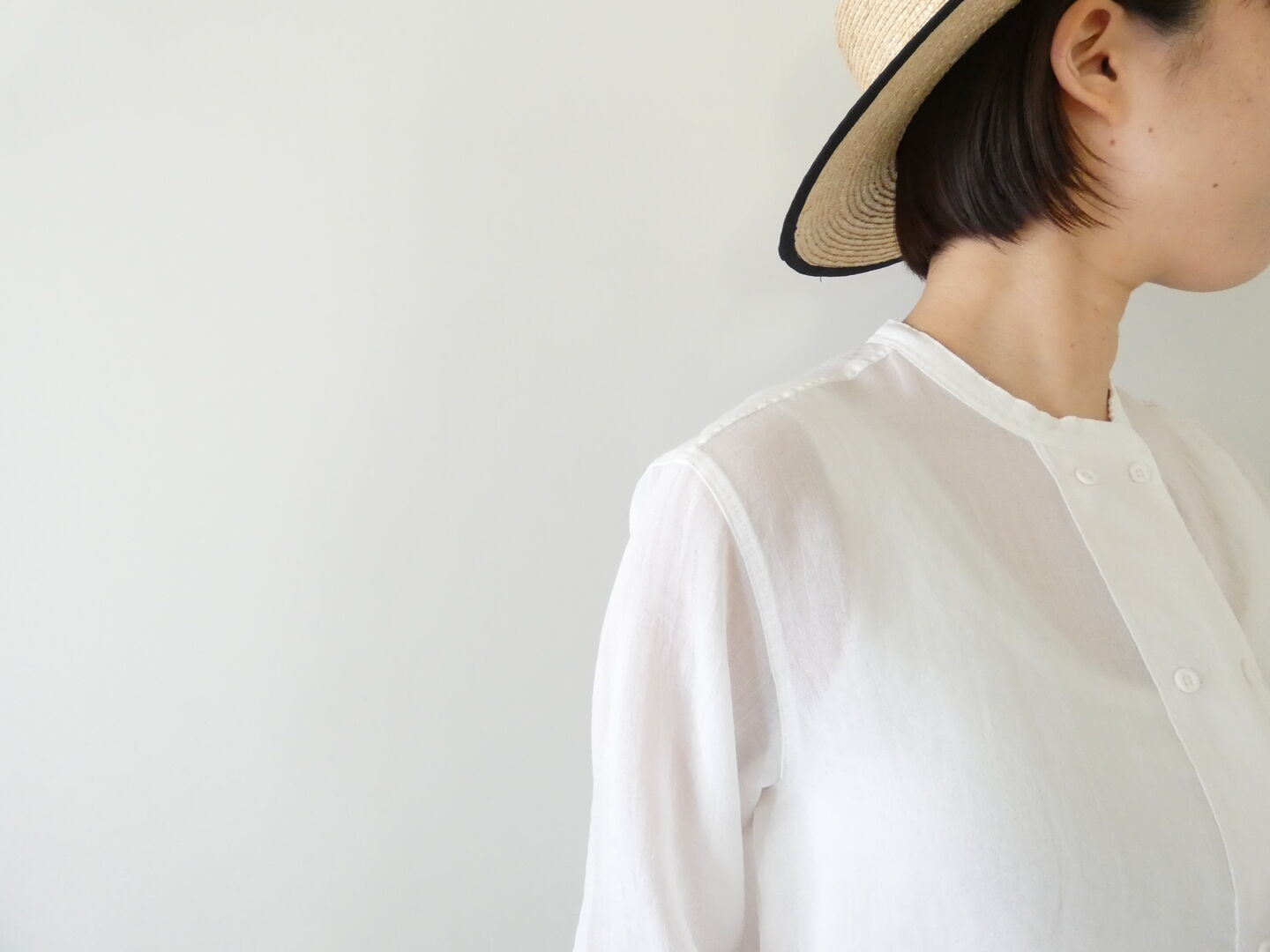 SOUFFLE イージーケアダブルボタンシャツの商品画像8