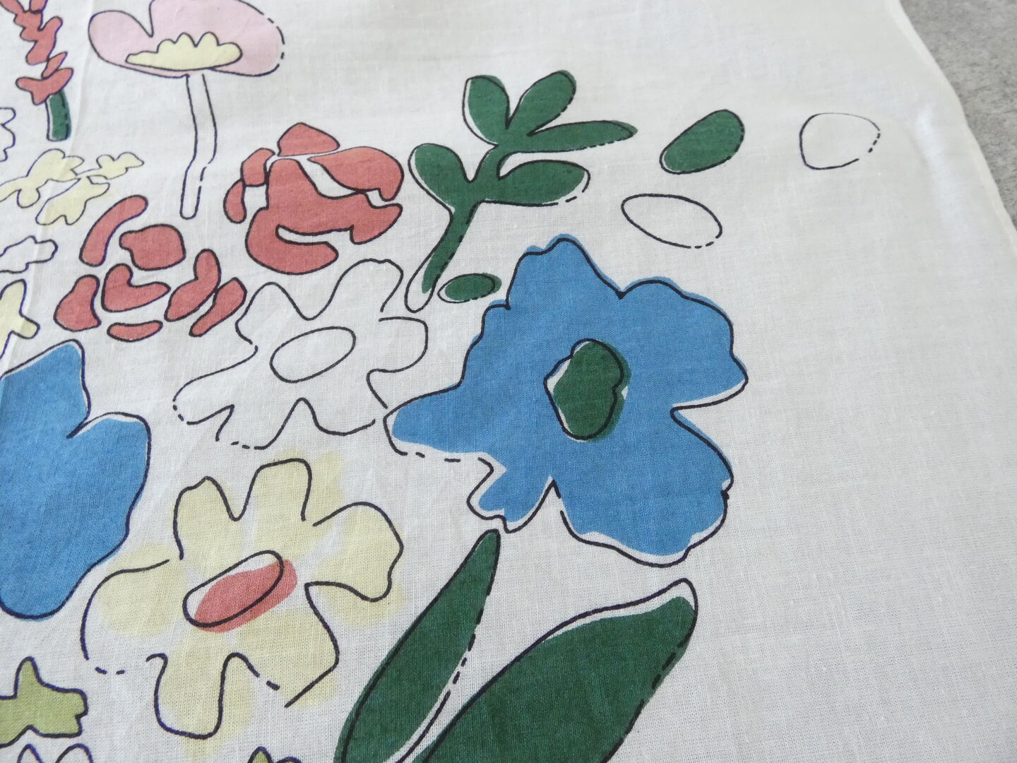 shs タペストリーでも楽しめる フラワーブーケ柄ハンカチの商品画像24