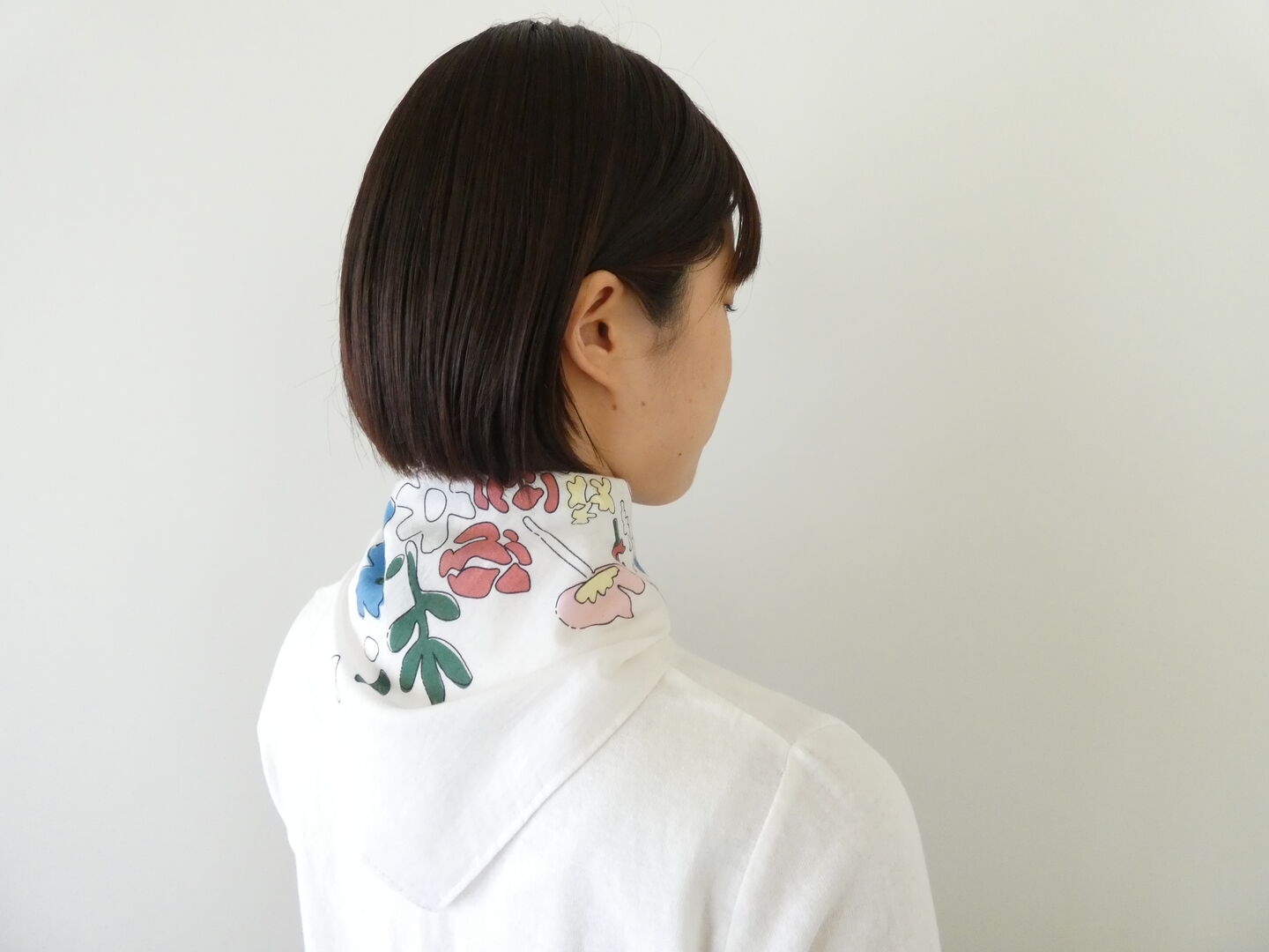 shs タペストリーでも楽しめる フラワーブーケ柄ハンカチの商品画像7