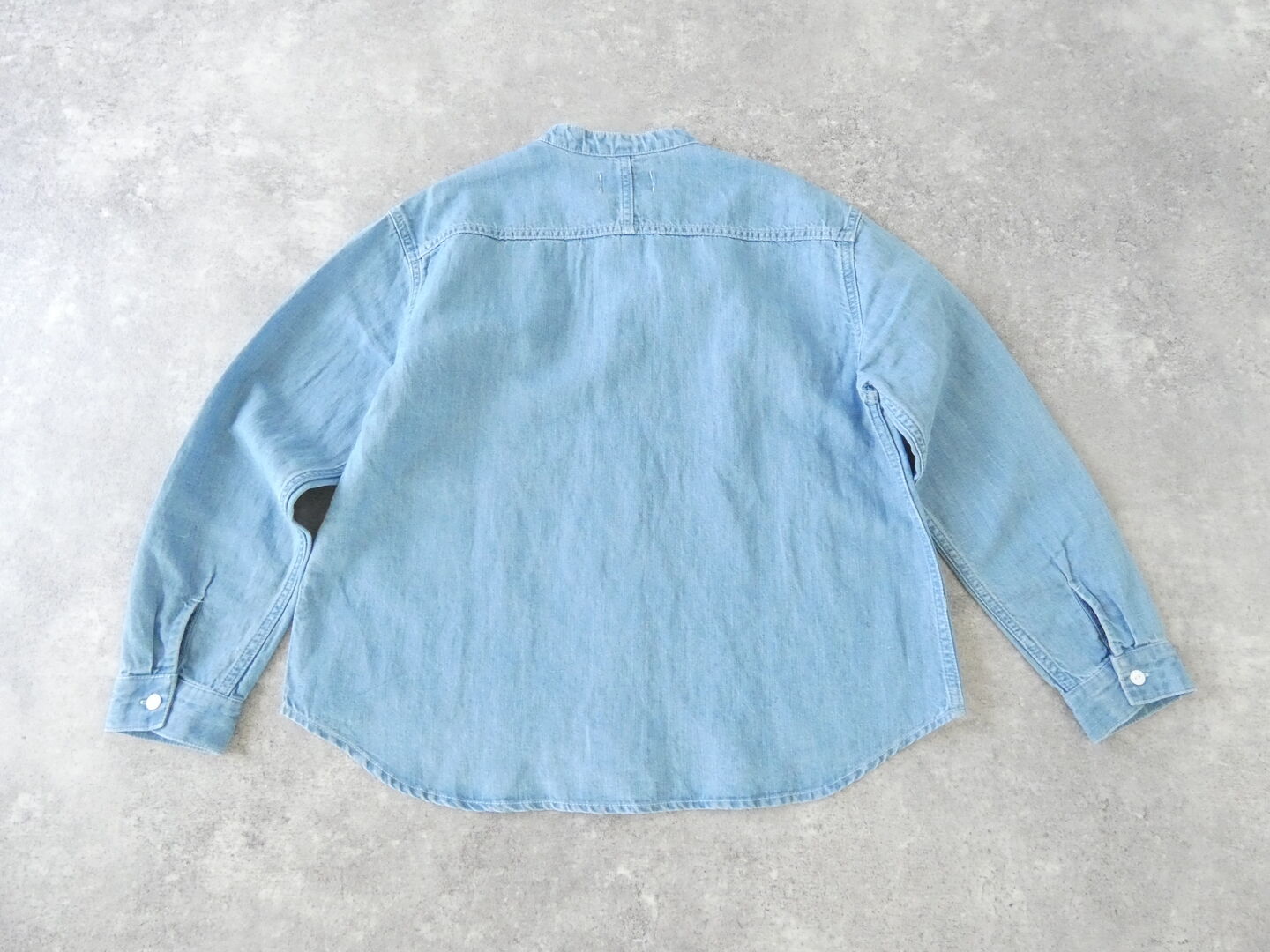 Clip.tab(クリップタブ) 綿麻デニムポケットシャツの商品画像12
