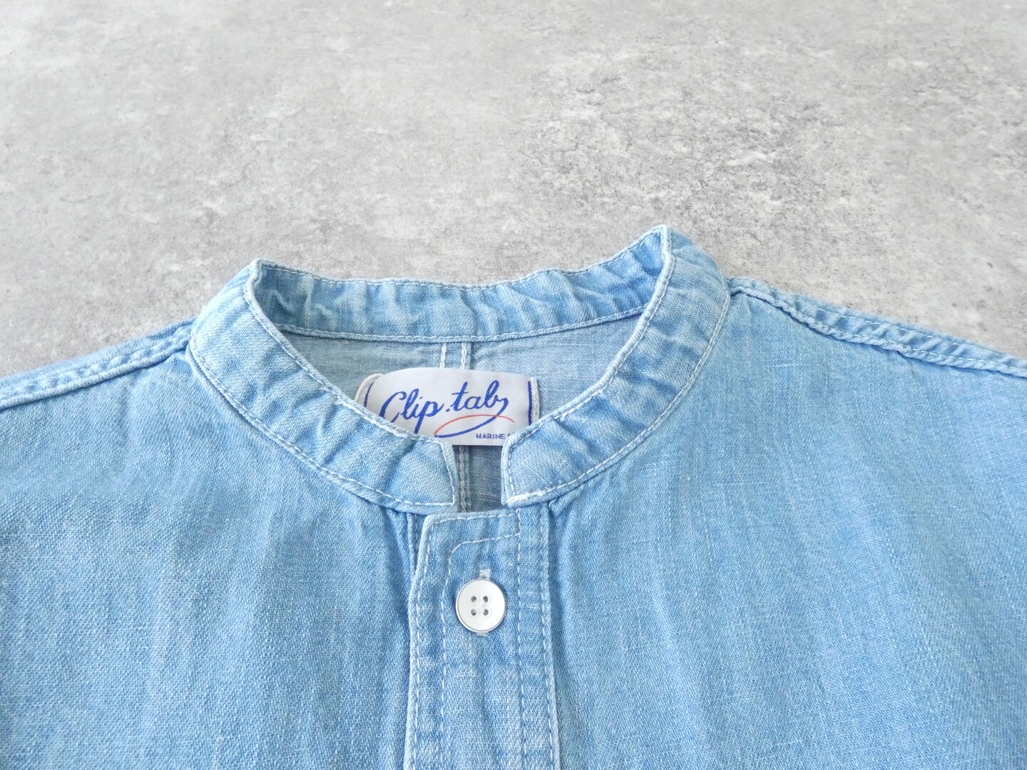 Clip.tab(クリップタブ) 綿麻デニムポケットシャツの商品画像21