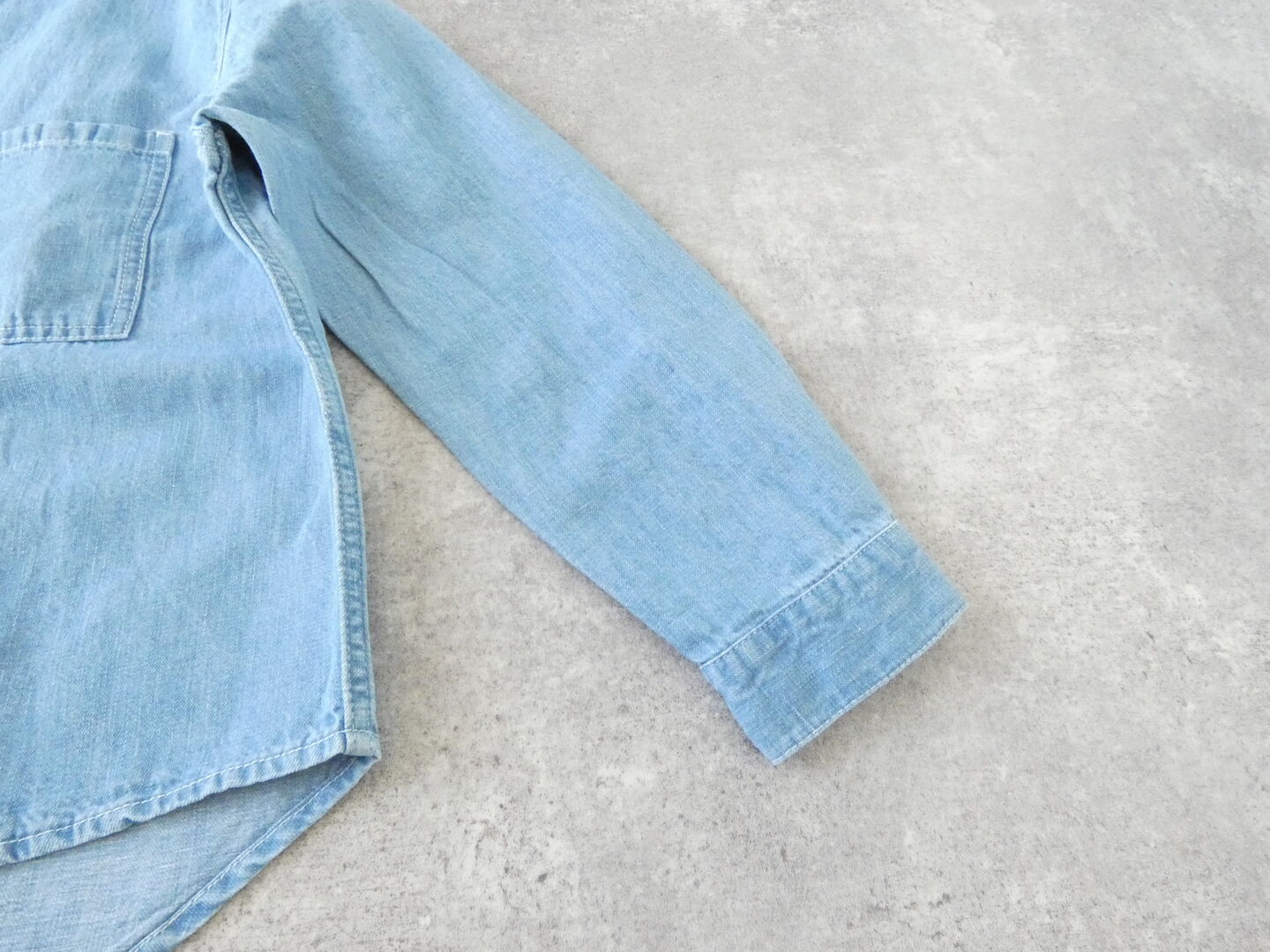 Clip.tab(クリップタブ) 綿麻デニムポケットシャツの商品画像24