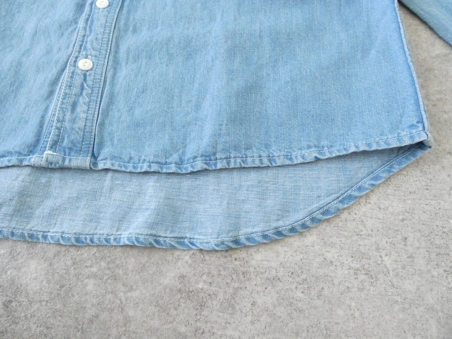 Clip.tab(クリップタブ) 綿麻デニムポケットシャツの商品画像25