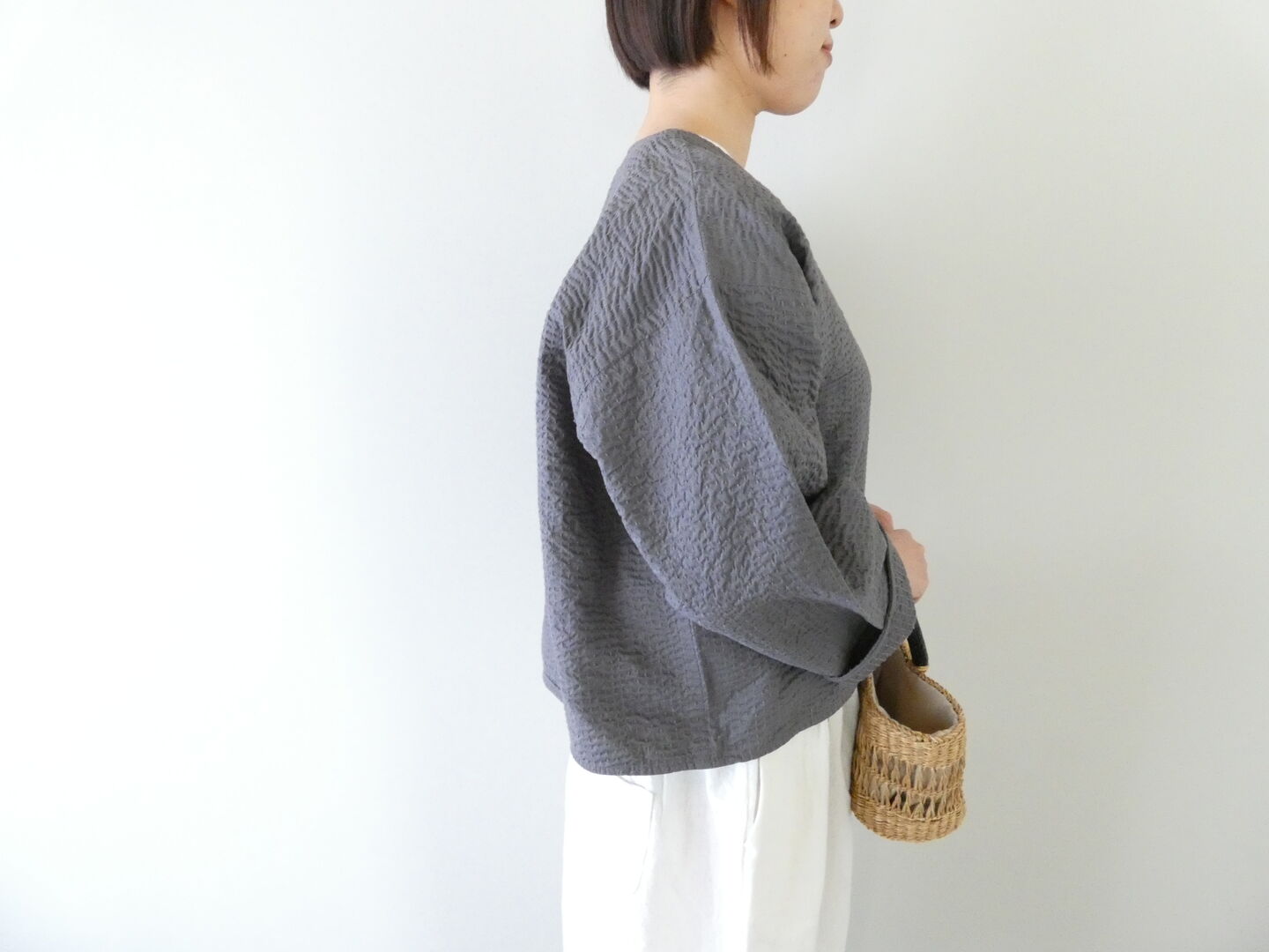 D.M.G.(ディーエムジー) 二重インドボイルポワンジャケットの商品画像4