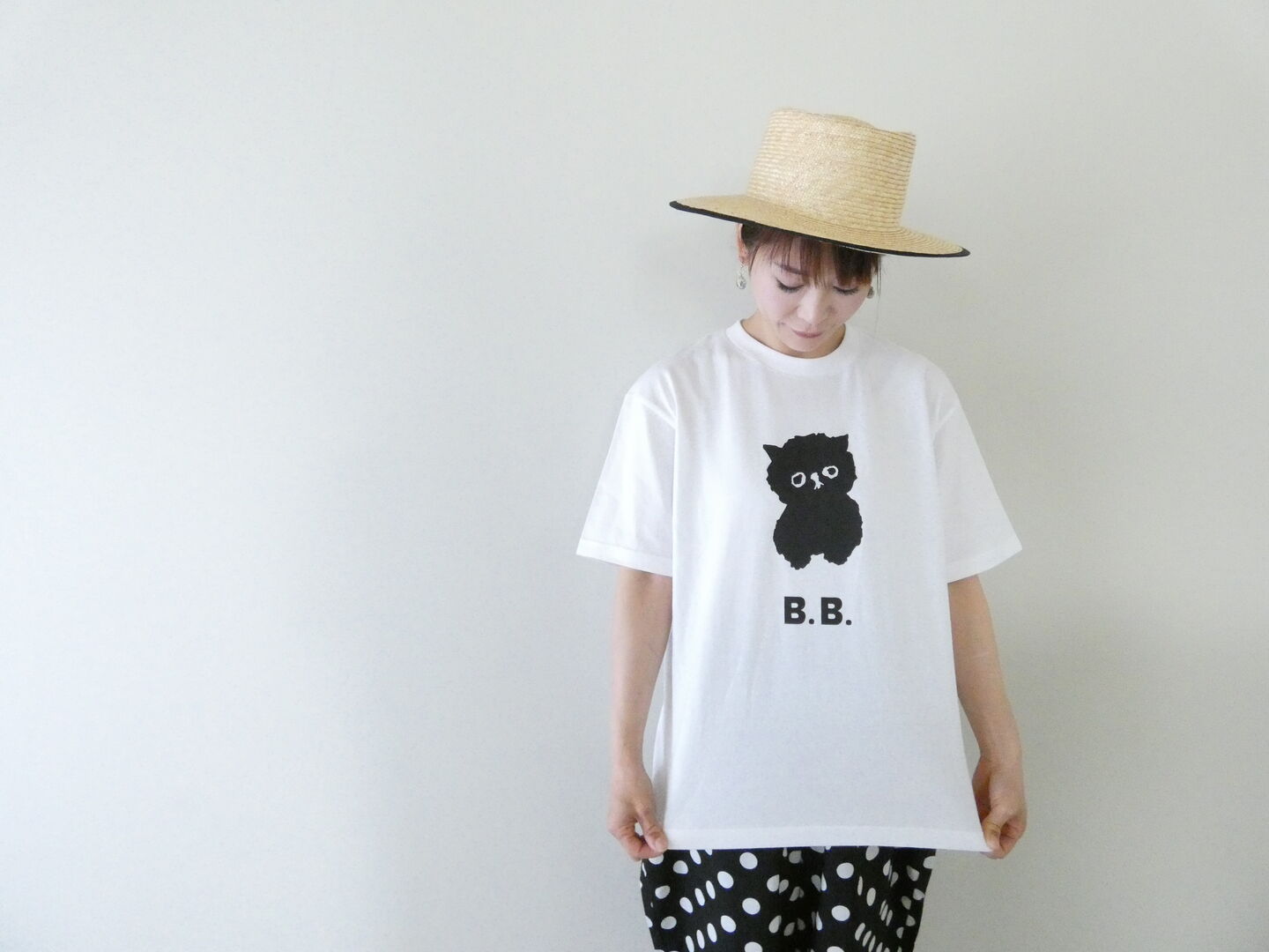 CLASKA(クラスカ) B.B. ビッグTシャツ フミフミ/ネーの商品画像1