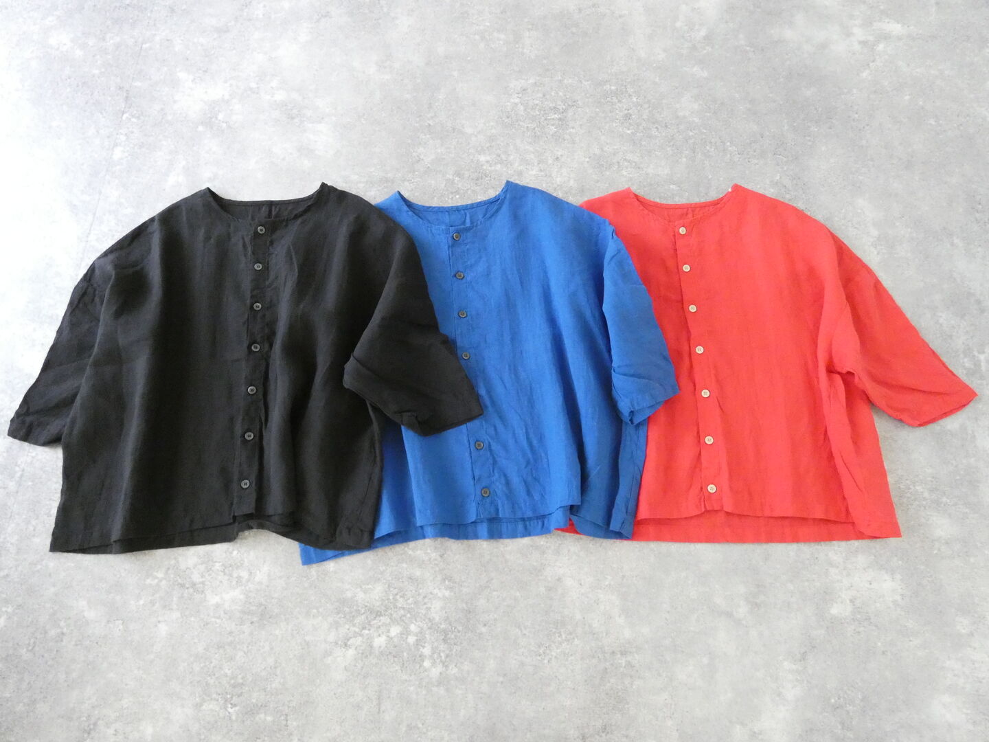 NARU 60フレンチリネンワイドブラウスの商品画像3