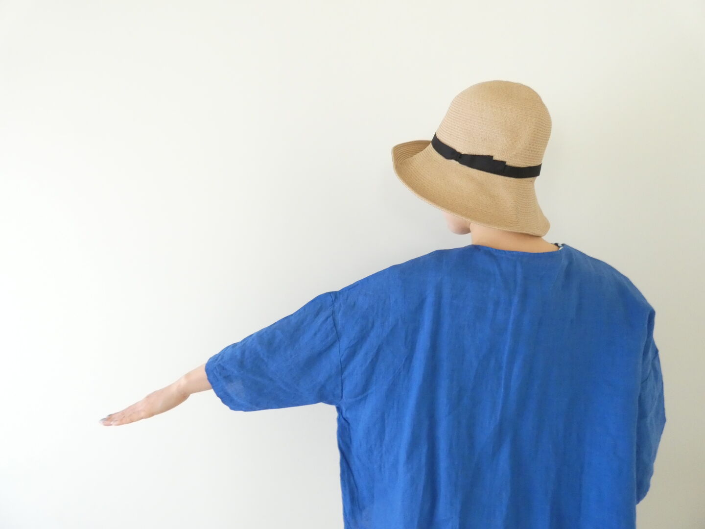 NARU 60フレンチリネンワイドブラウスの商品画像6