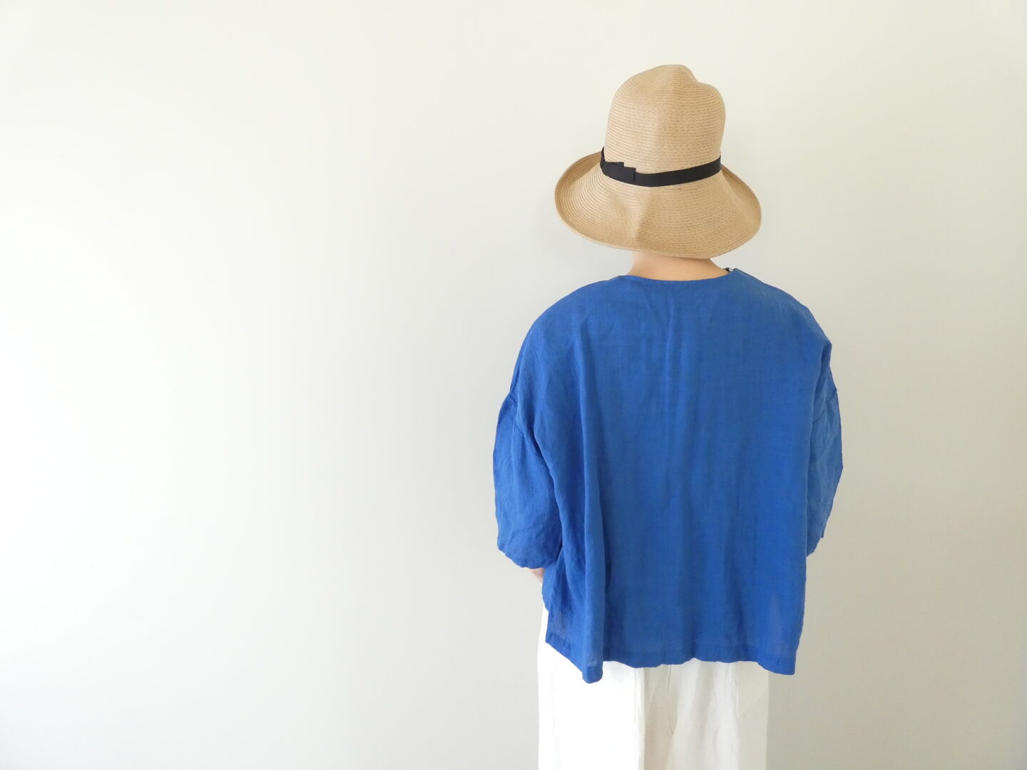 NARU 60フレンチリネンワイドブラウスの商品画像8