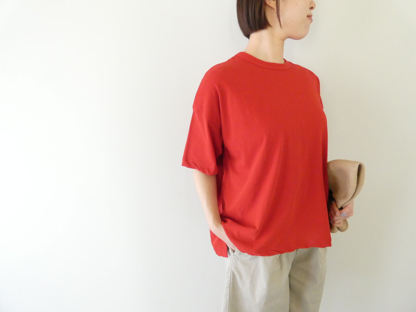 NATURAL LAUNDRY(ナチュラルランドリー) ツイストニットワイドTの商品画像5