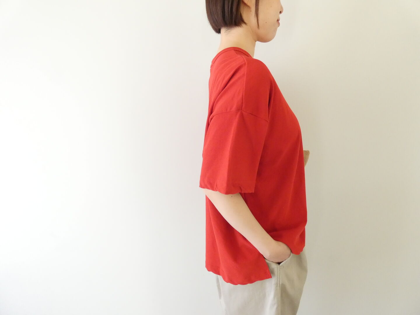 NATURAL LAUNDRY(ナチュラルランドリー) ツイストニットワイドTの商品画像7